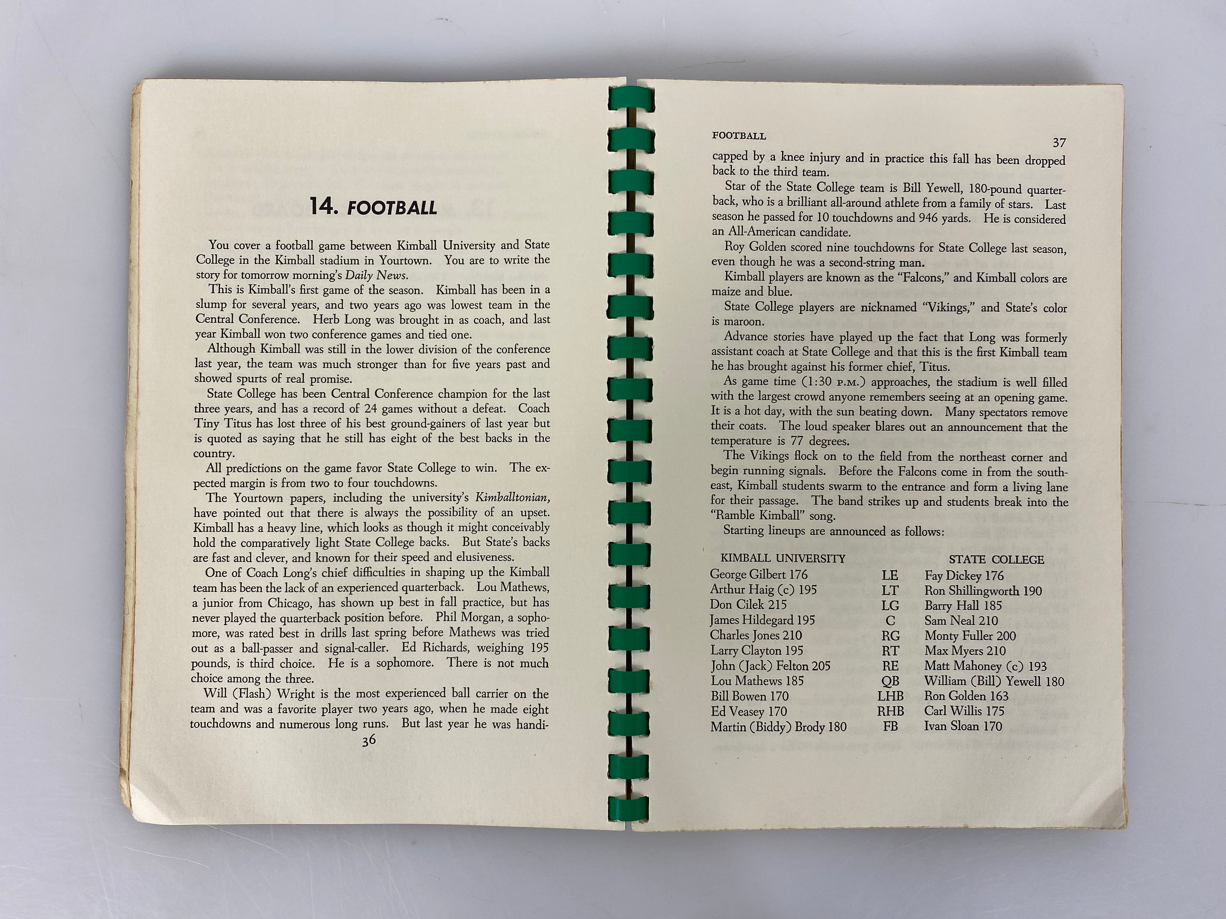 2 Vintage Journalism Textbooks: Press Time/Covering Yourtown 1962-69