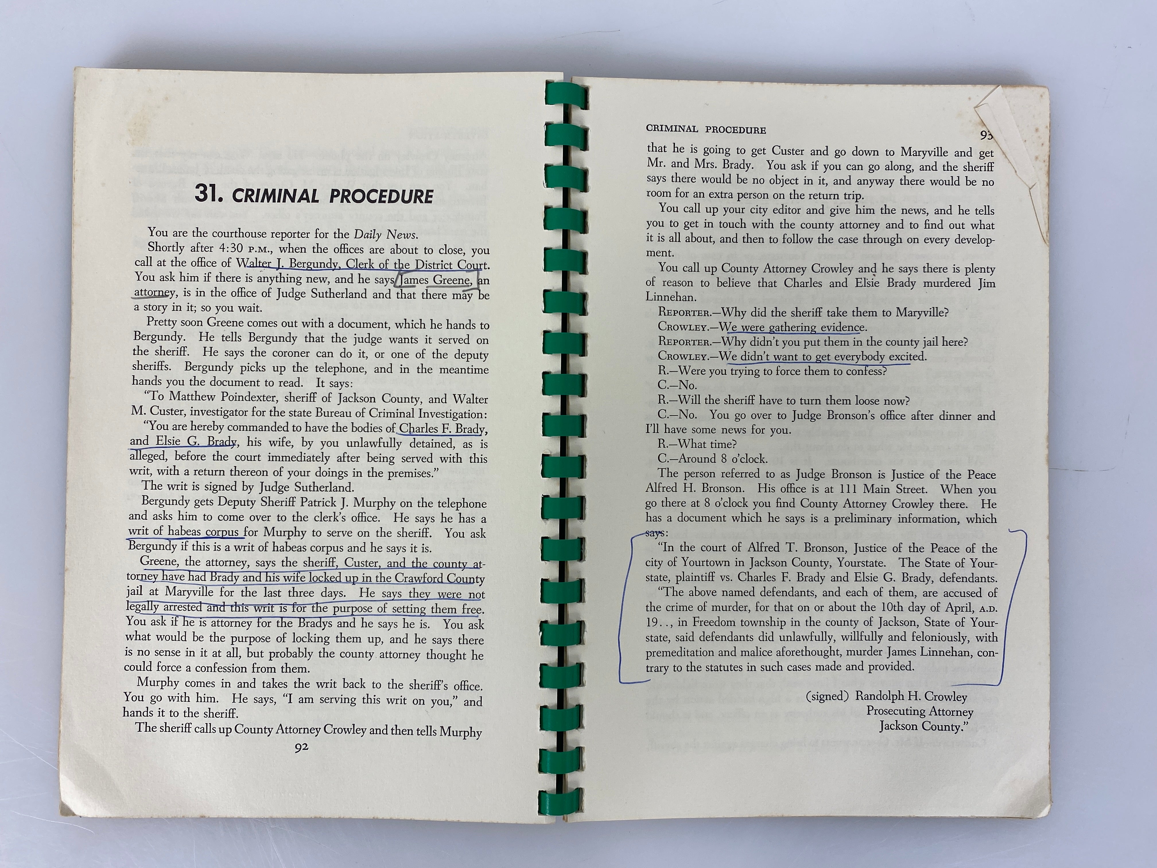 2 Vintage Journalism Textbooks: Press Time/Covering Yourtown 1962-69