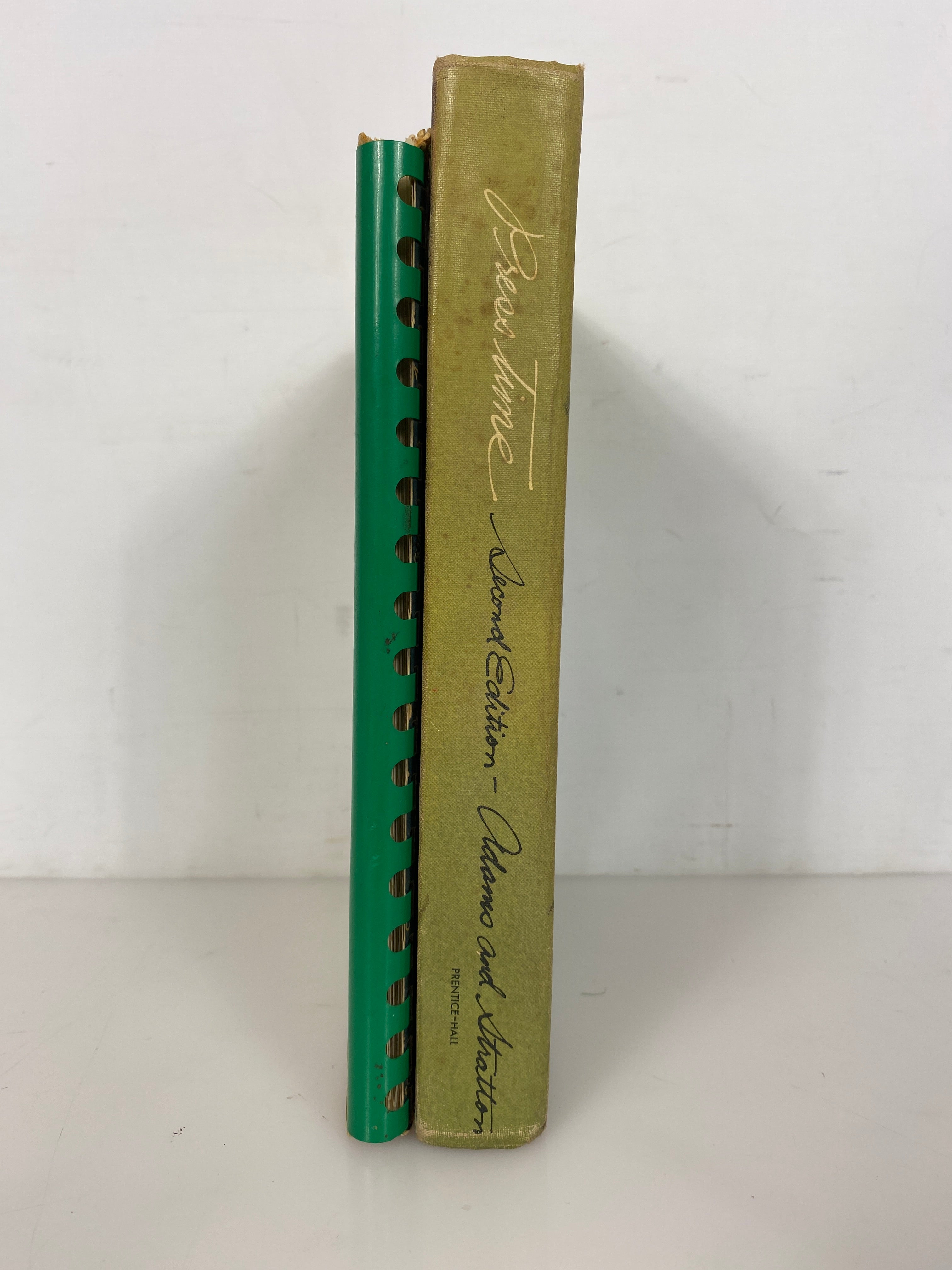 2 Vintage Journalism Textbooks: Press Time/Covering Yourtown 1962-69