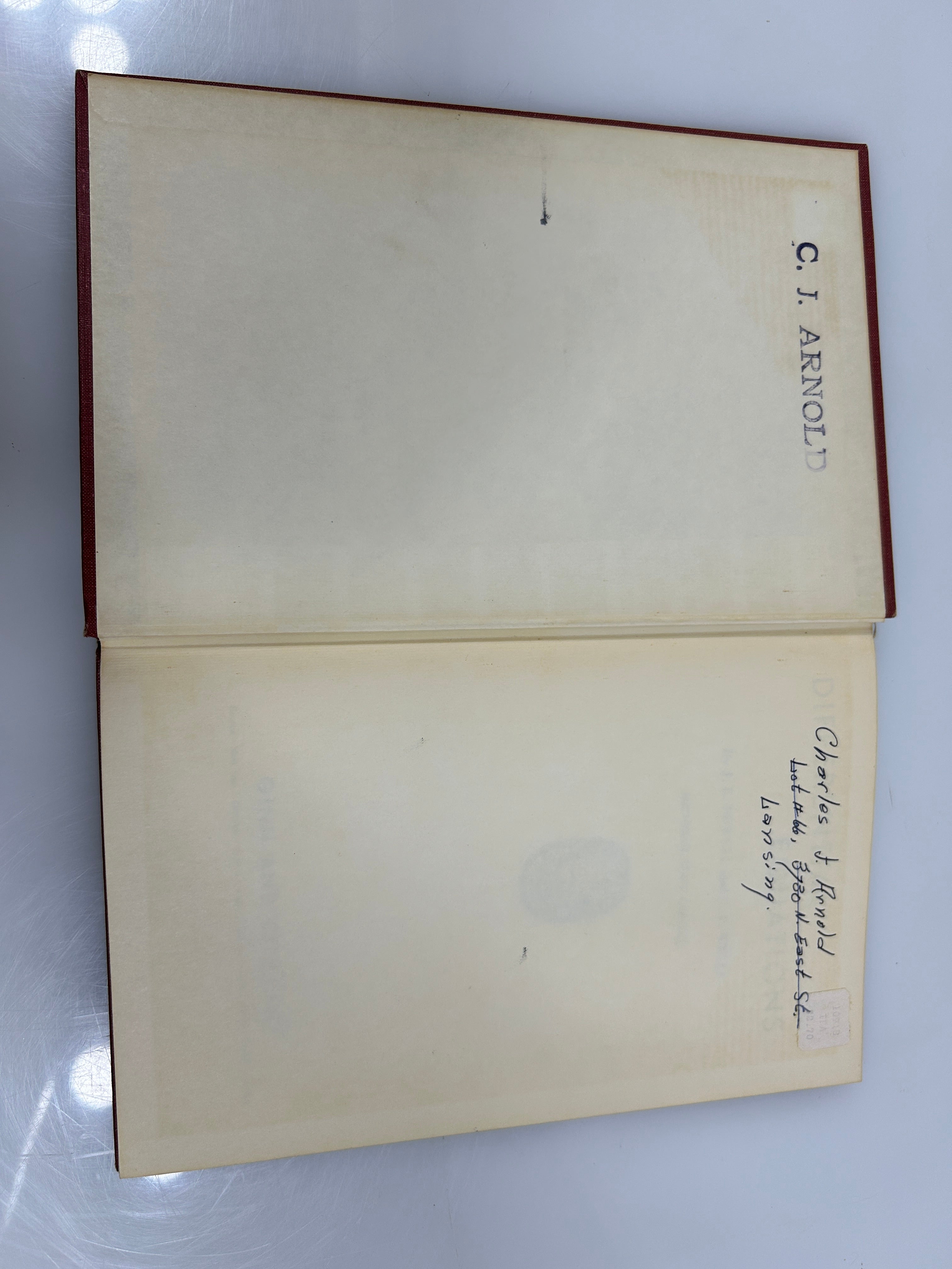 2 Vintage Math Texts: Differential Equations/Analytic Geometry 1950-1954 HC