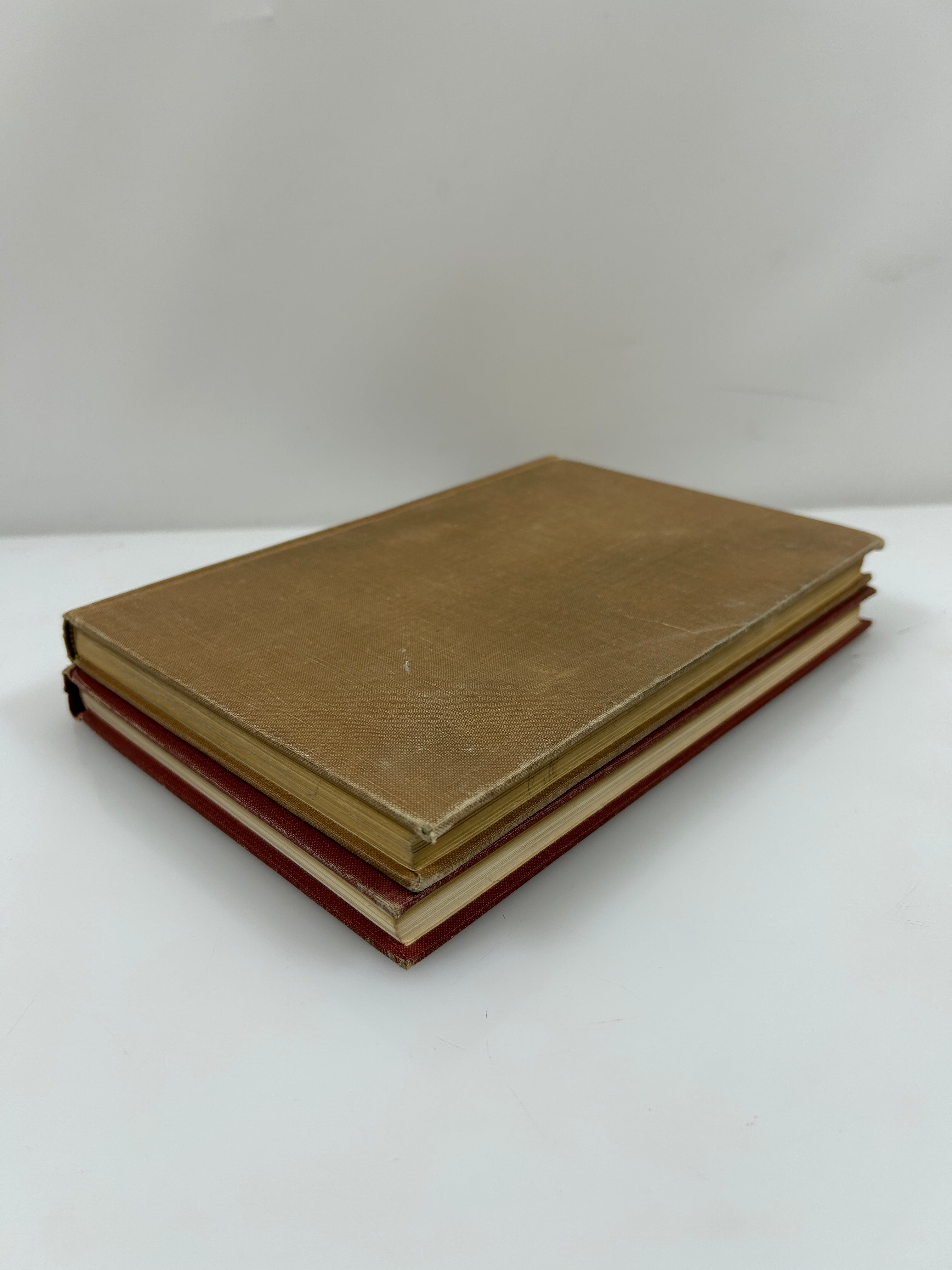 2 Vintage Math Texts: Differential Equations/Analytic Geometry 1950-1954 HC