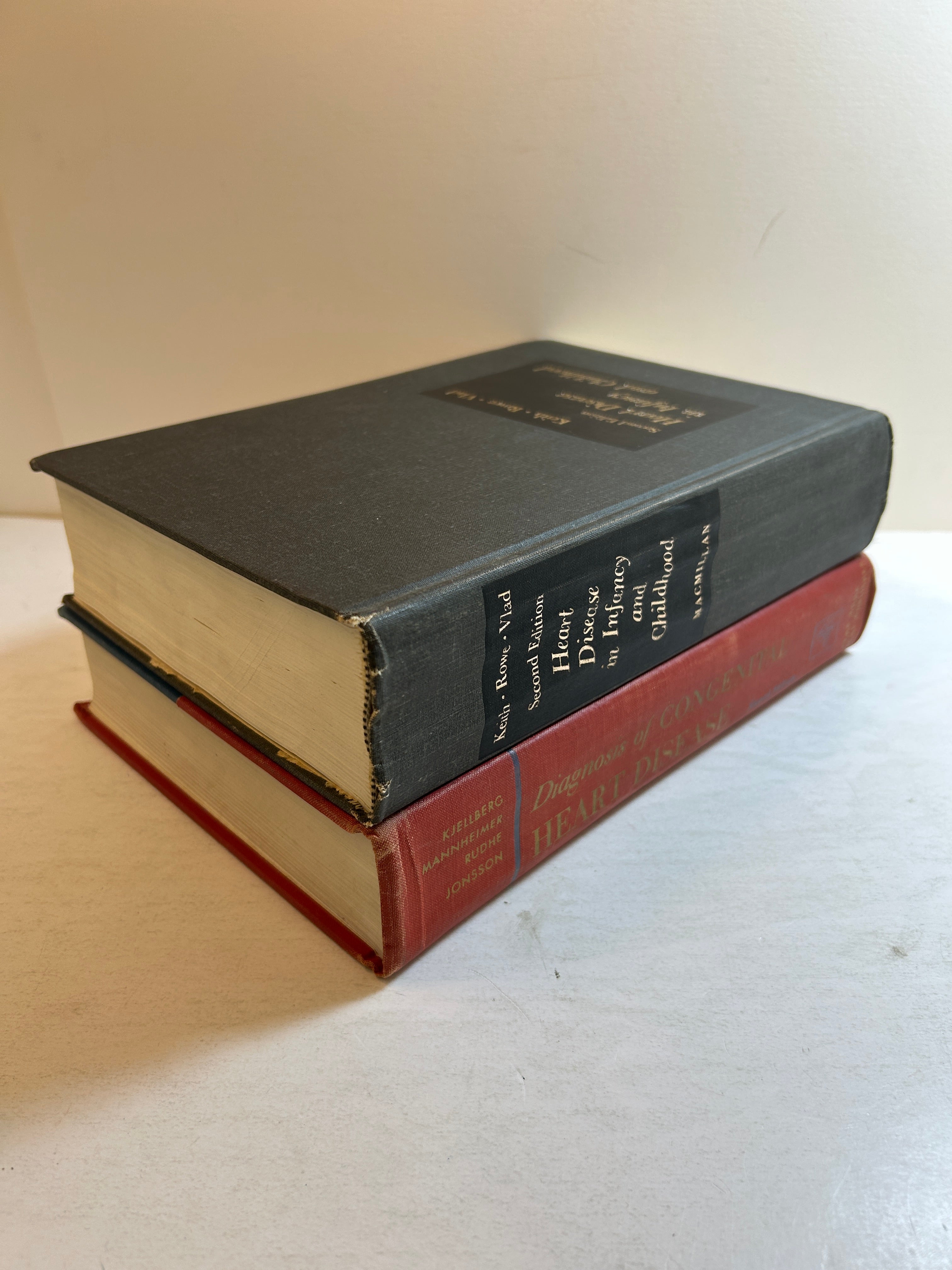 2 Vintage Medical Texts: Heart Disease-Congenital/Infancy & Childhood 1959-67