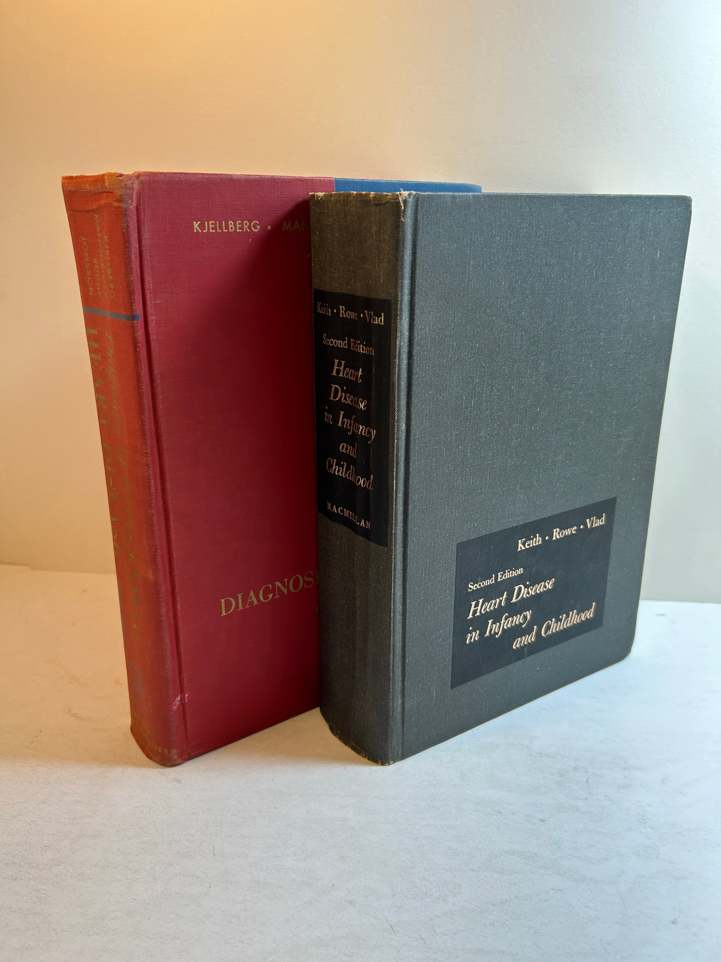 2 Vintage Medical Texts: Heart Disease-Congenital/Infancy & Childhood 1959-67