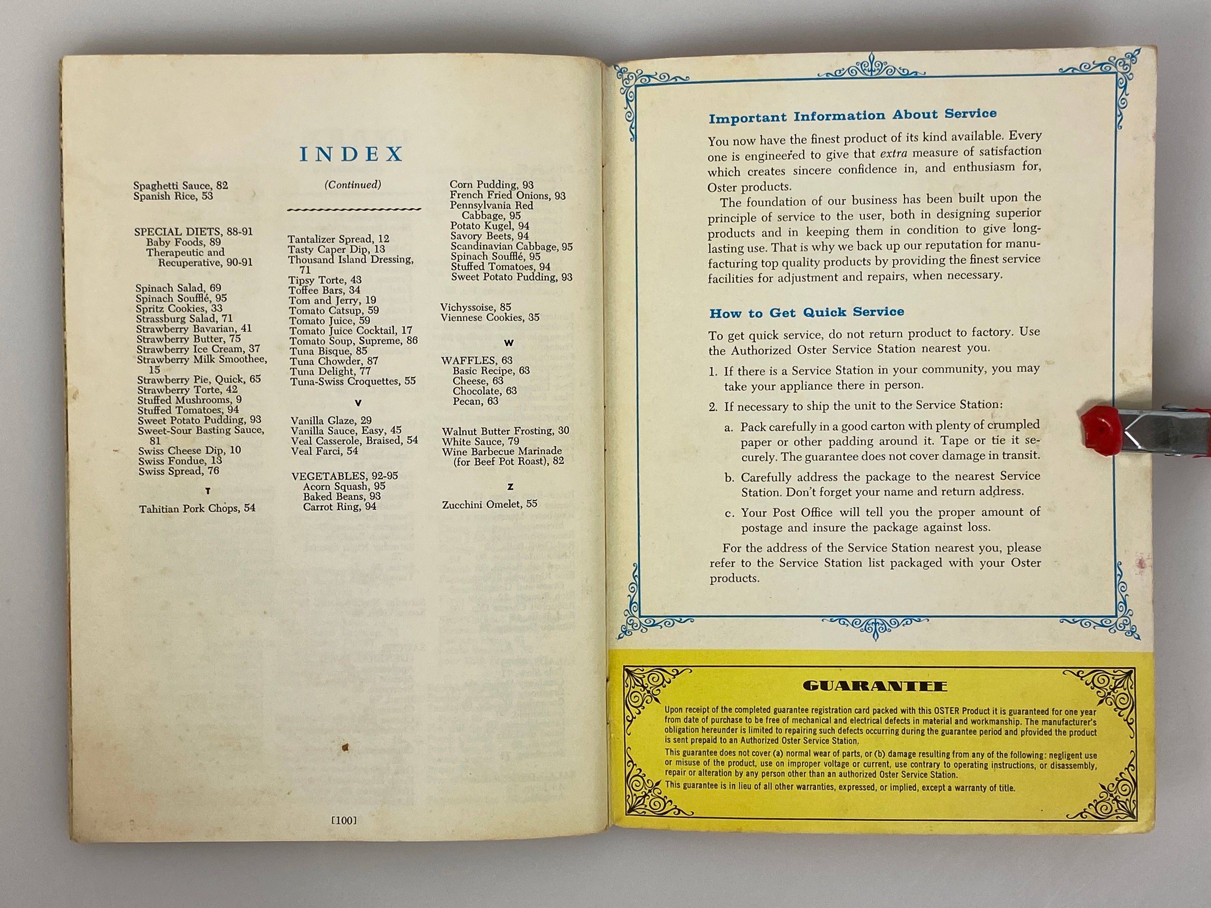 2 Vintage Osterizer Blender Spin Cookery Cookbooks 1969-70 SC