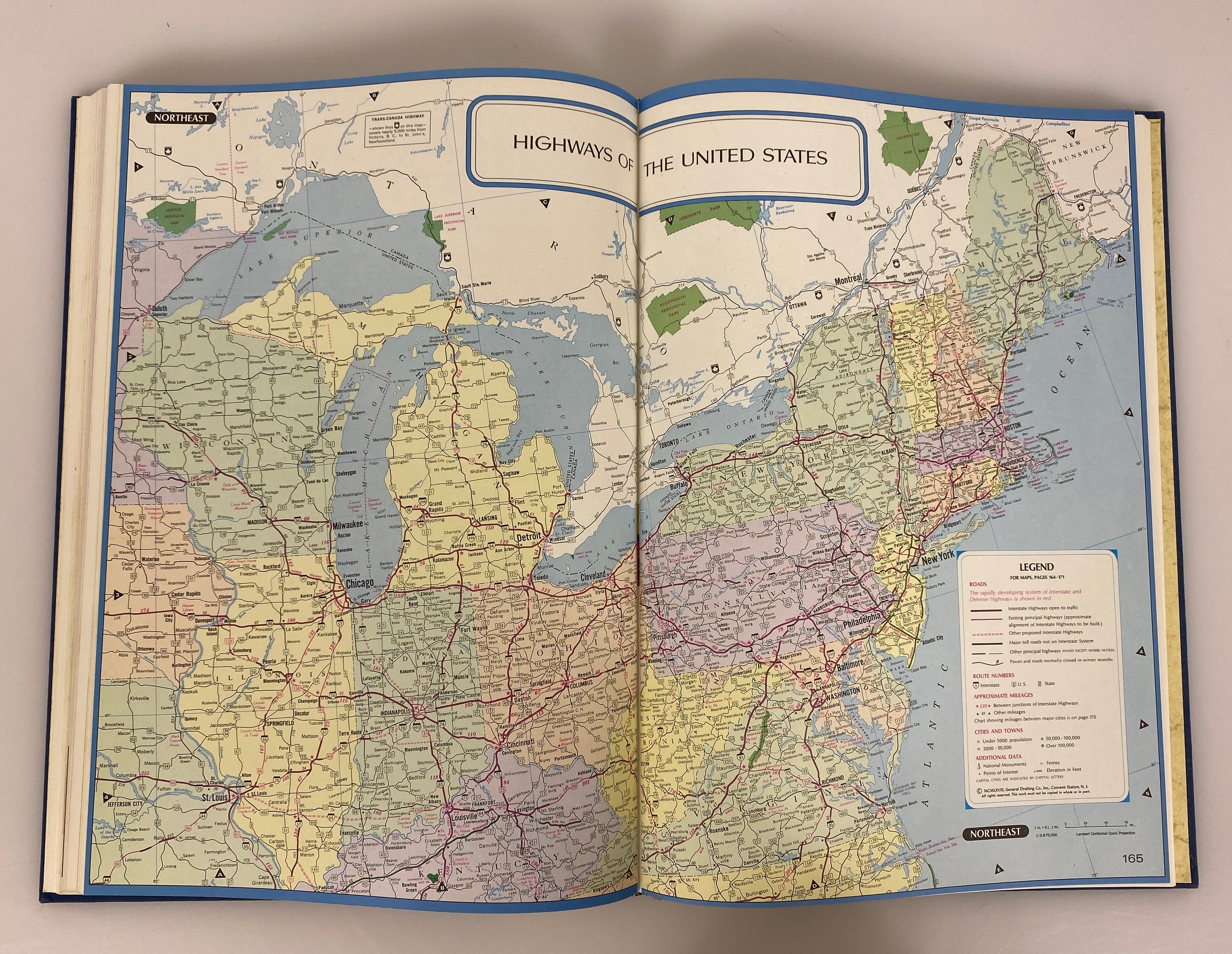 2 Vintage Reader's Digest: Great World Atlas/These United States 1963-68 HC