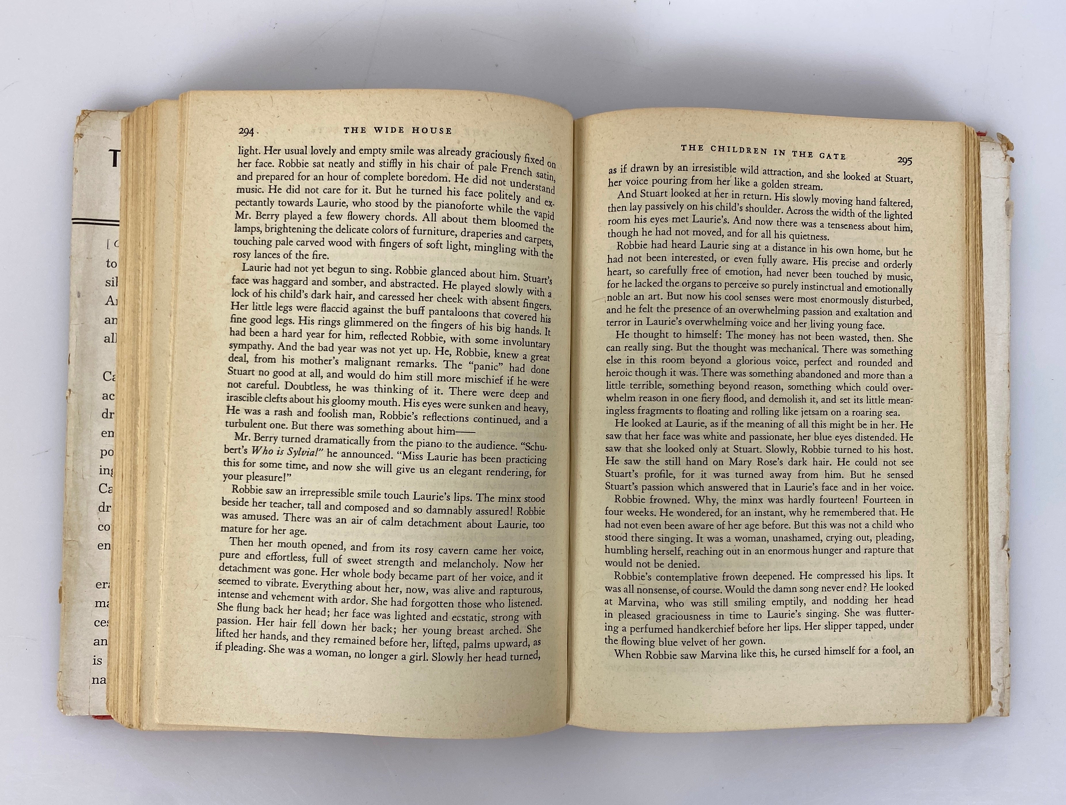 2 Vintage Taylor Caldwell: Wide House (1st Ed)/Testimony of Two Men 1945-68