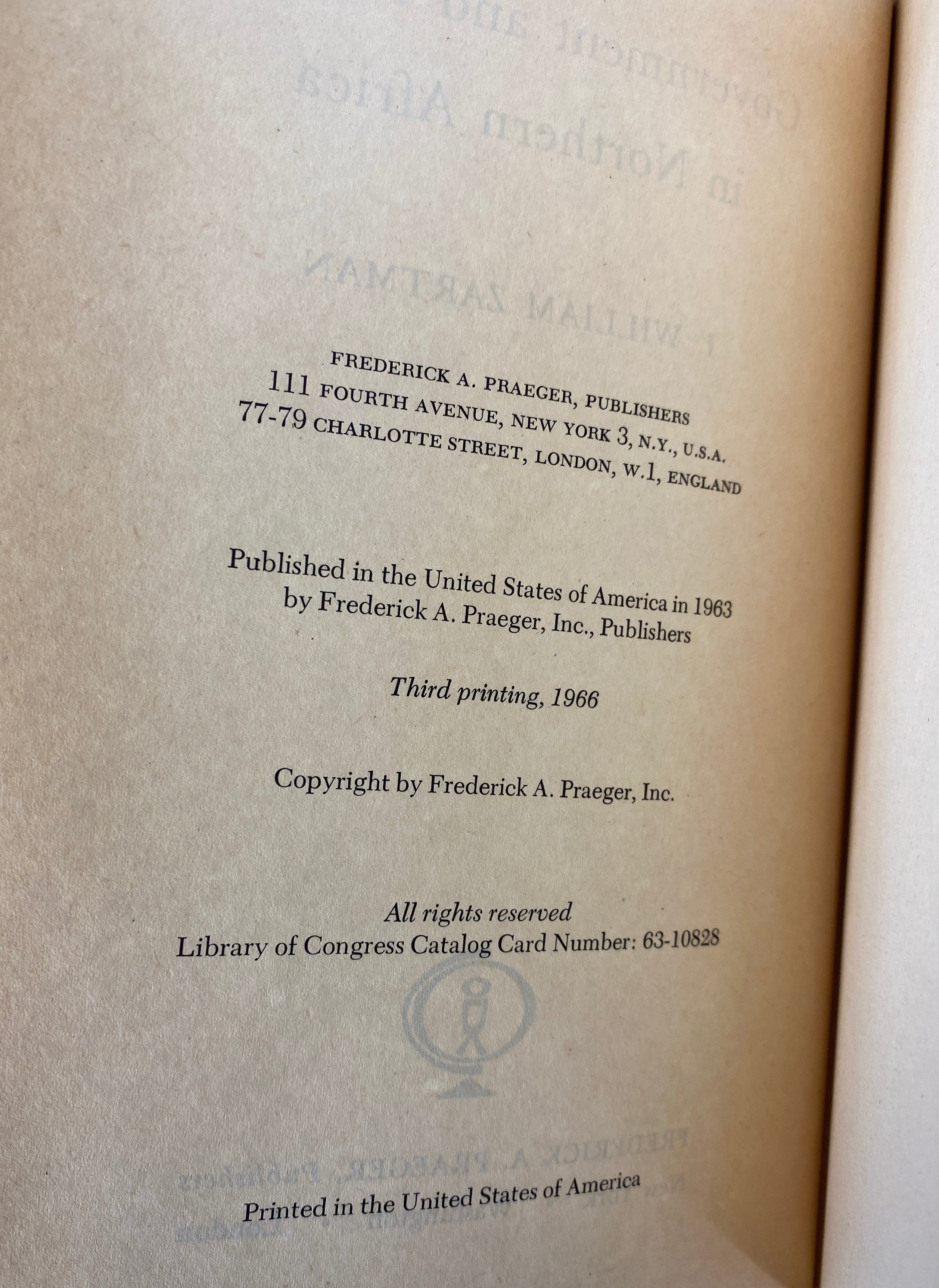 2 Vol: Algeria A Revolution that Failed/Gov't & Politics in Northern Africa Ex-Library