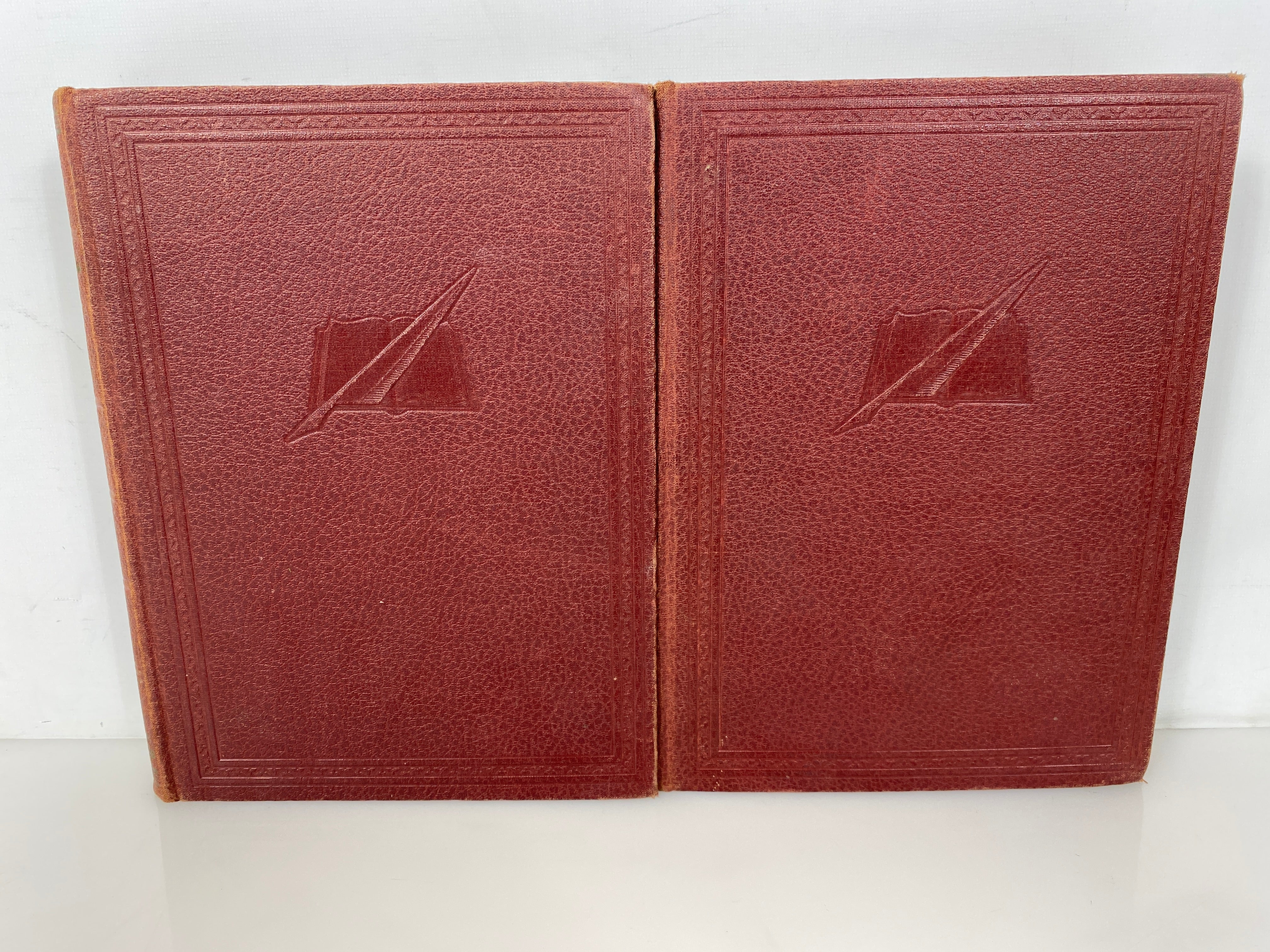 2 Vol Set: Funk & Wagnalls Practical Standard Dictionary 1945 HC