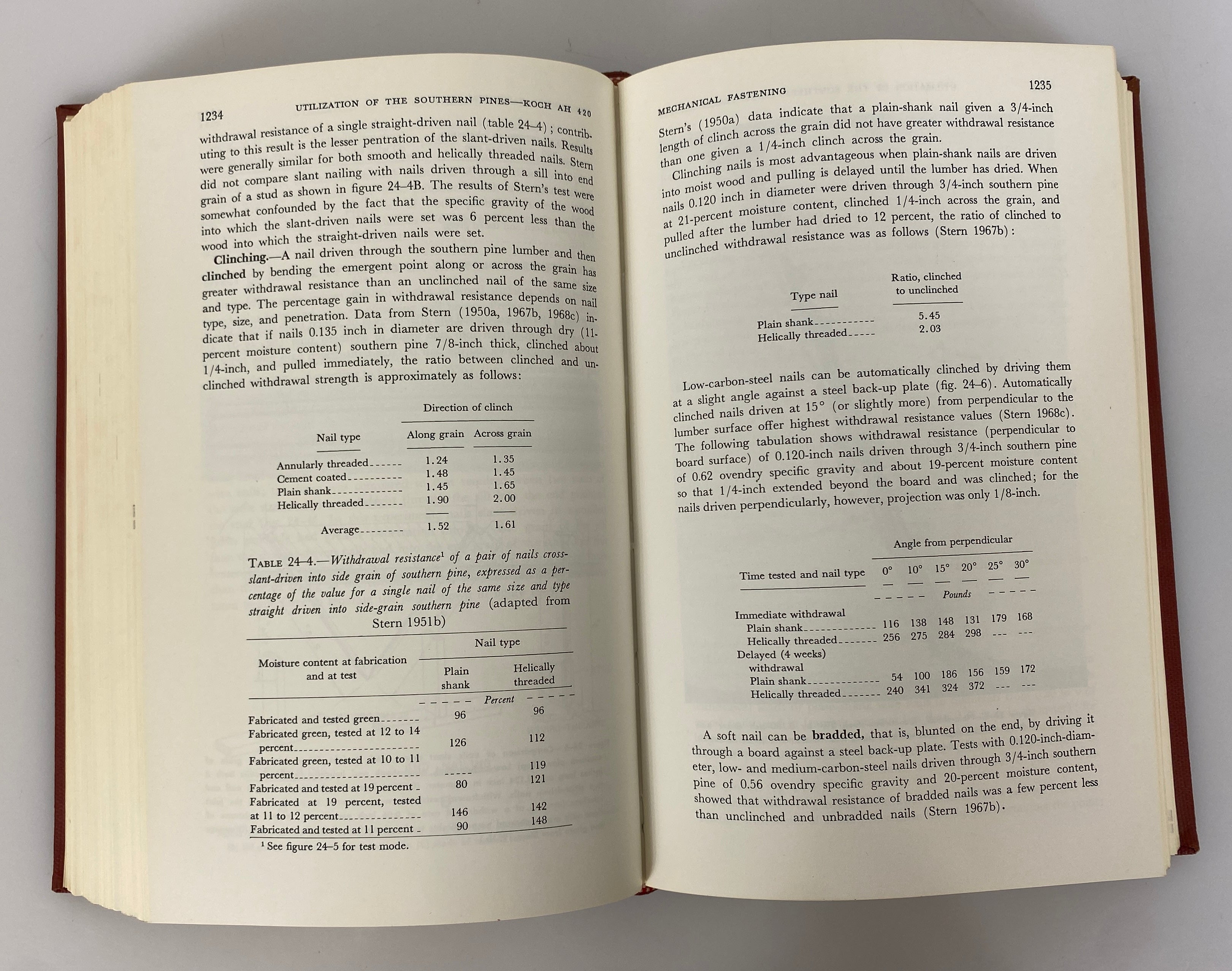 2 Vol Set: Utilization of the Southern Pines by Peter Koch 1972 USDA HC
