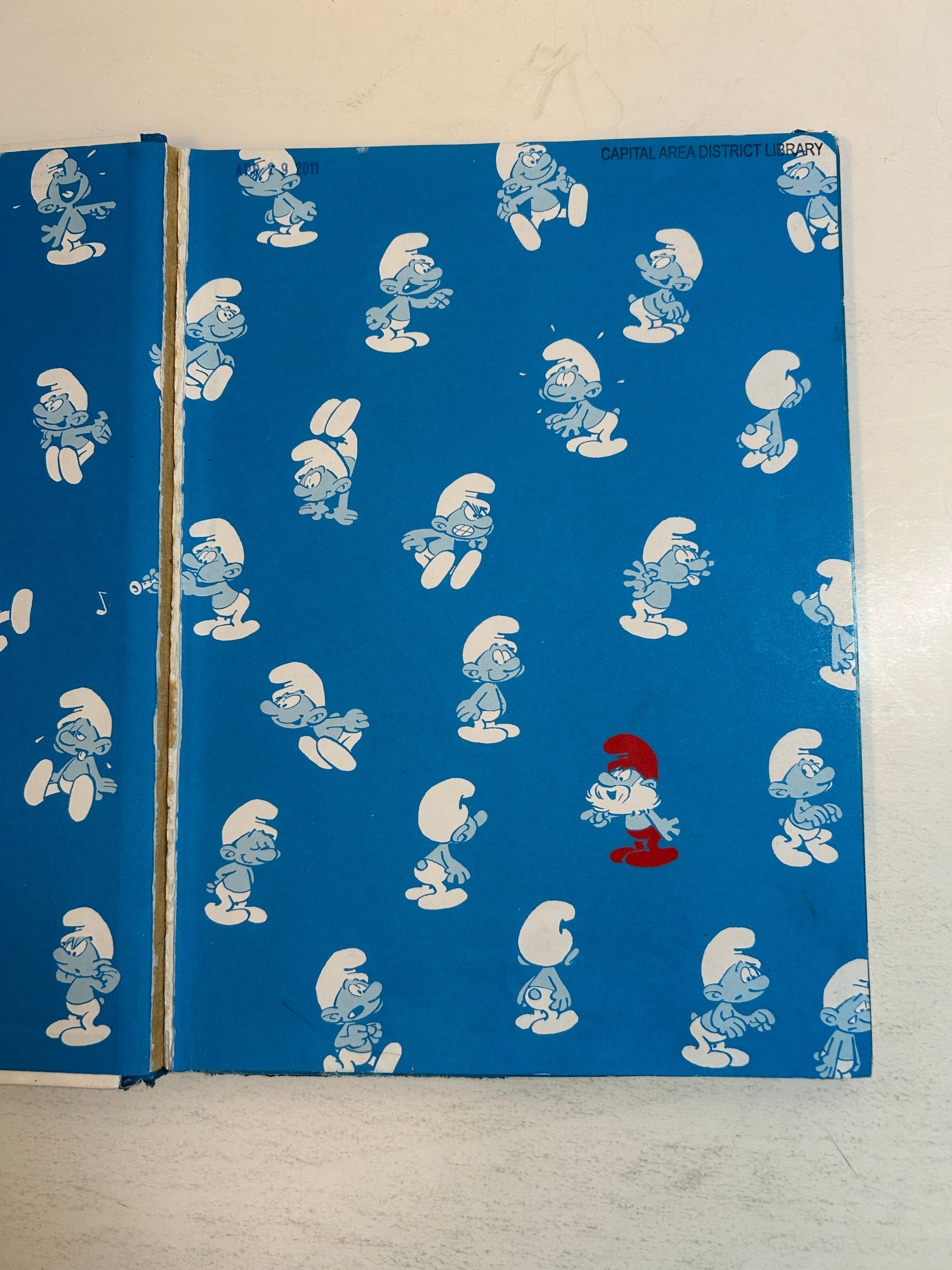 2 Vol Smurfs Graphic Novels:S & the Egg/3in1 S Soup/The Baby S/Smurflings Ex-Lib