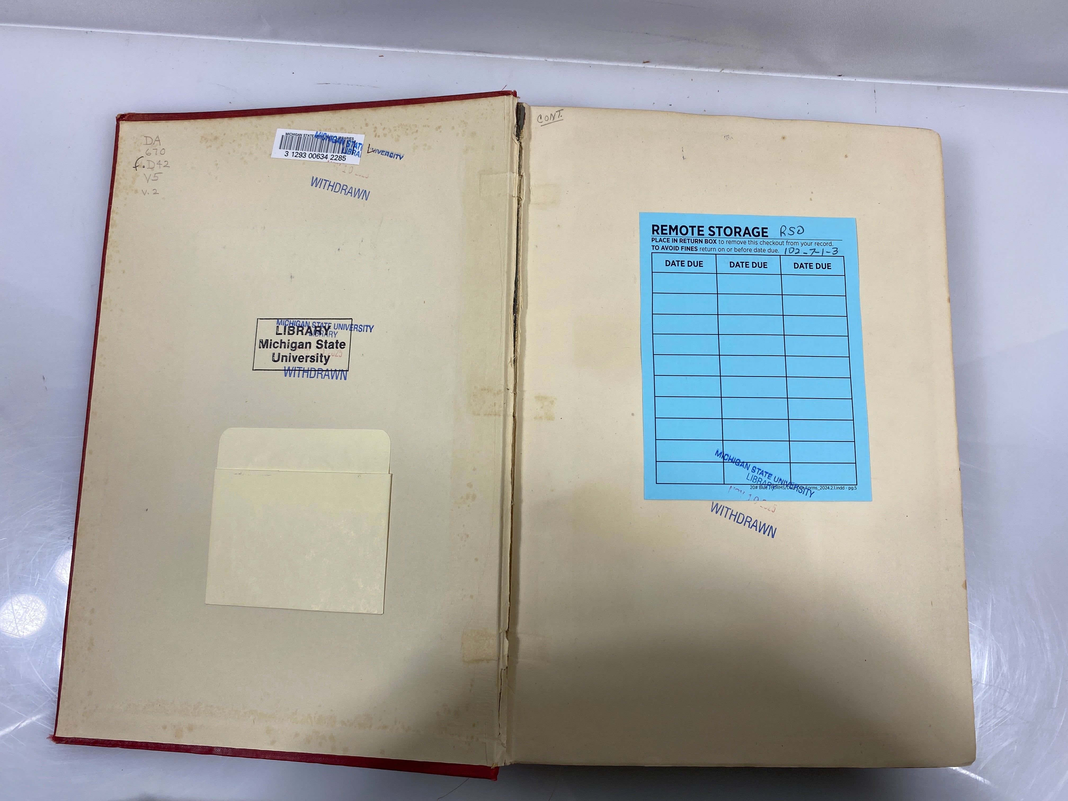 2 Vol. Set: History of the County of Derby 1905-07 Ex-Library HC