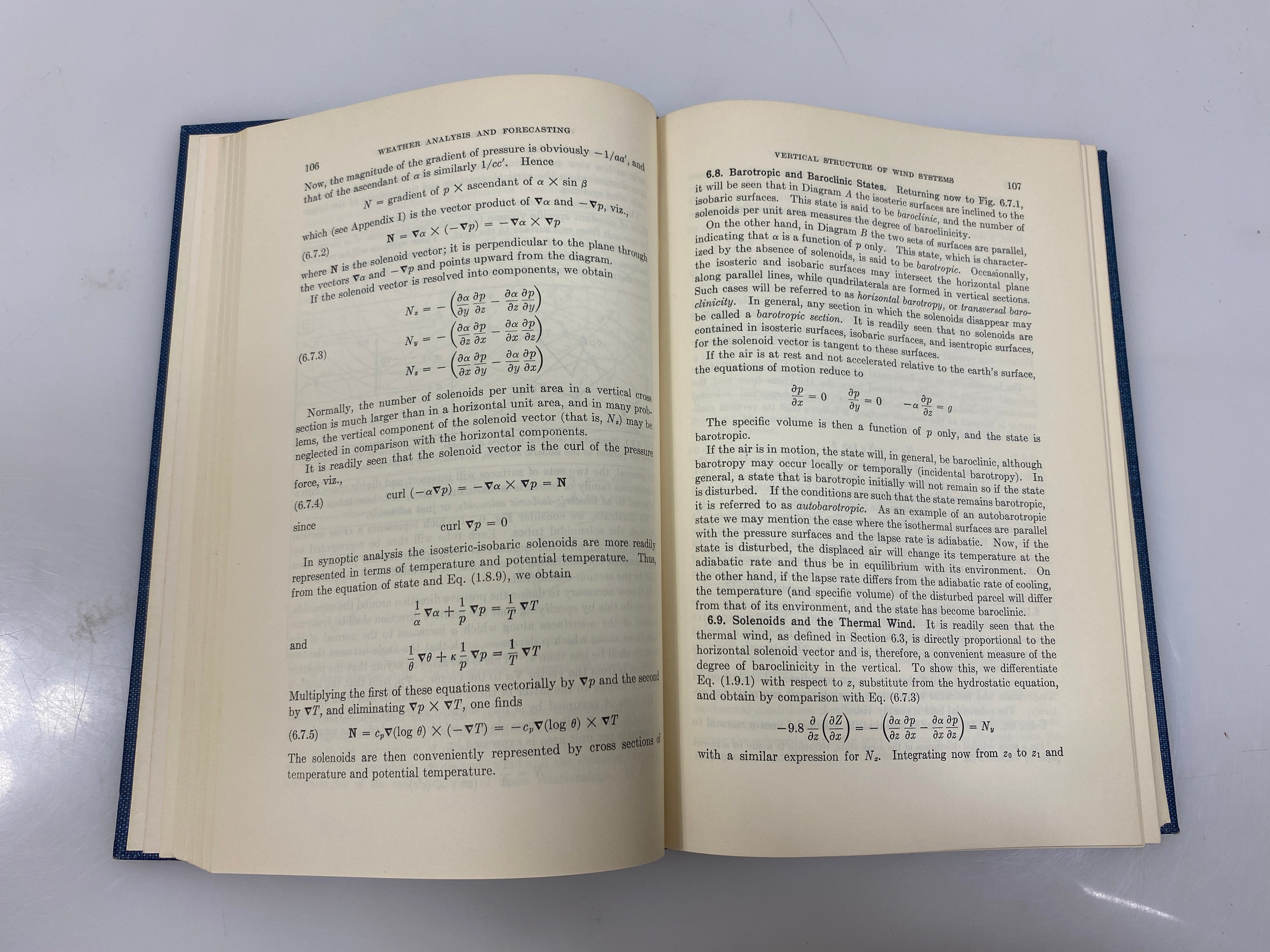 2 Vol. Weather Analysis and Forecasting Vol. I-II 1956 HC