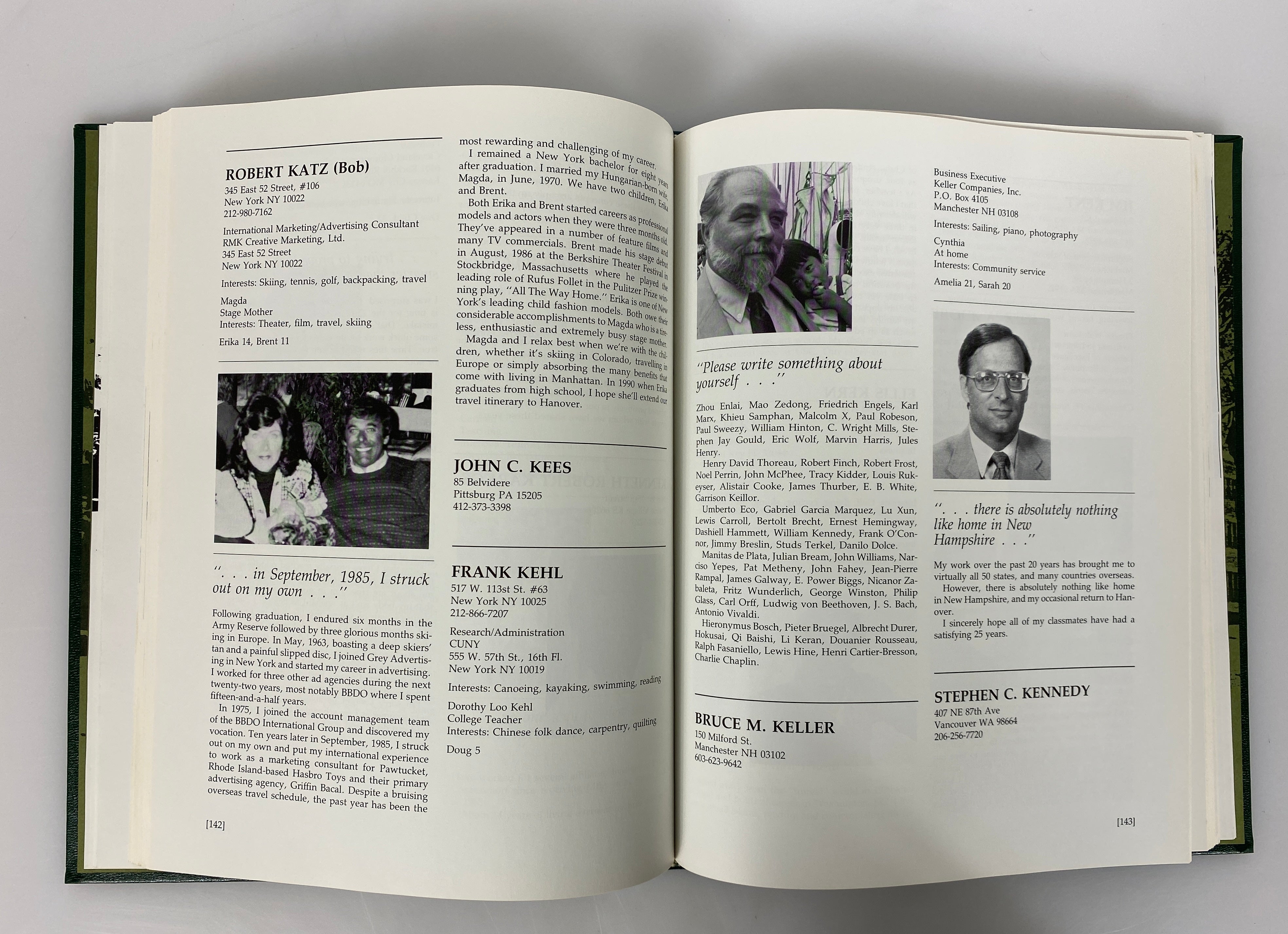 2 Vols: 1962 Dartmouth College Yearbook/25th Class Reunion Yearbook HC