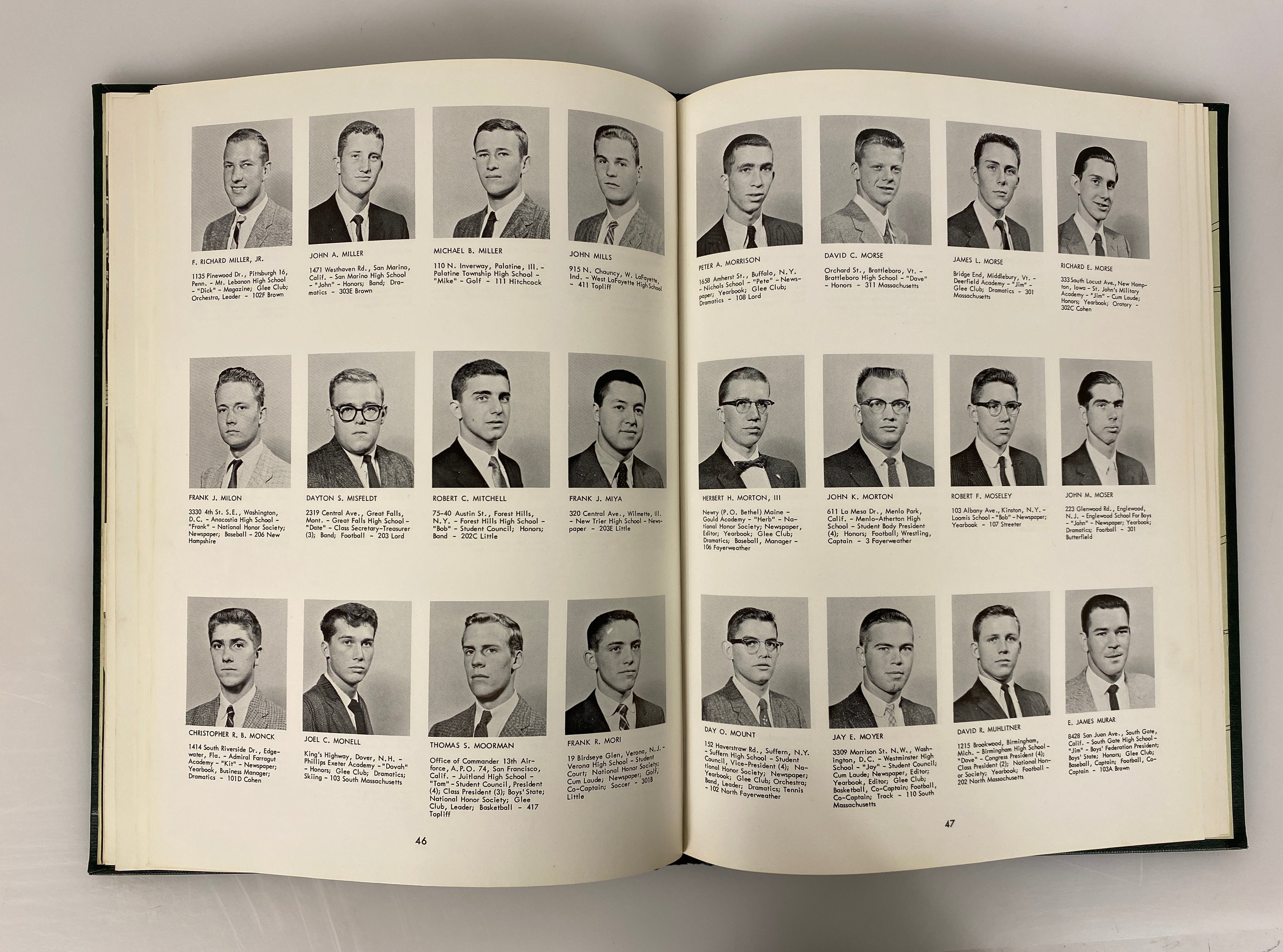 2 Vols: 1962 Dartmouth College Yearbook/25th Class Reunion Yearbook HC