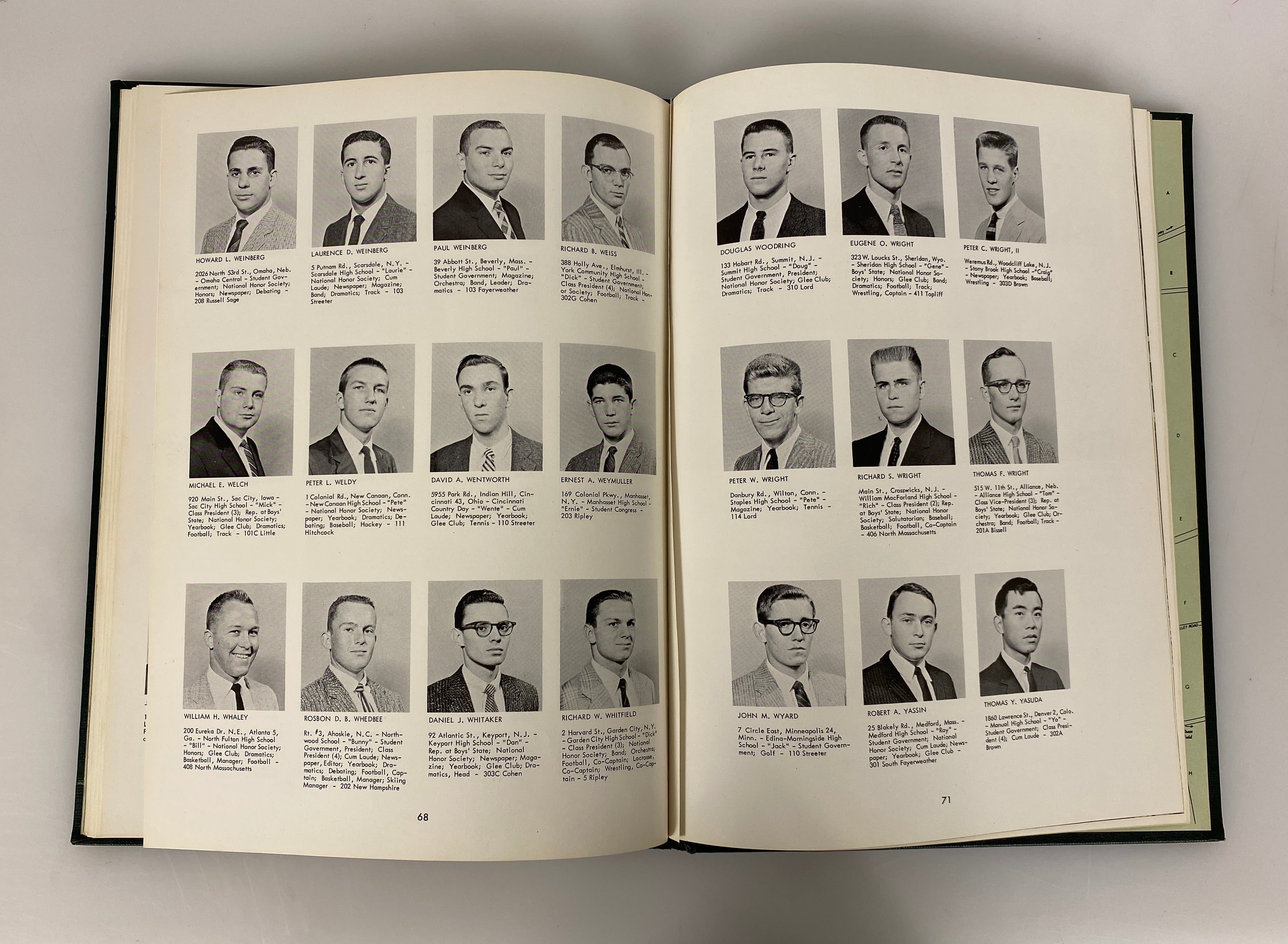 2 Vols: 1962 Dartmouth College Yearbook/25th Class Reunion Yearbook HC
