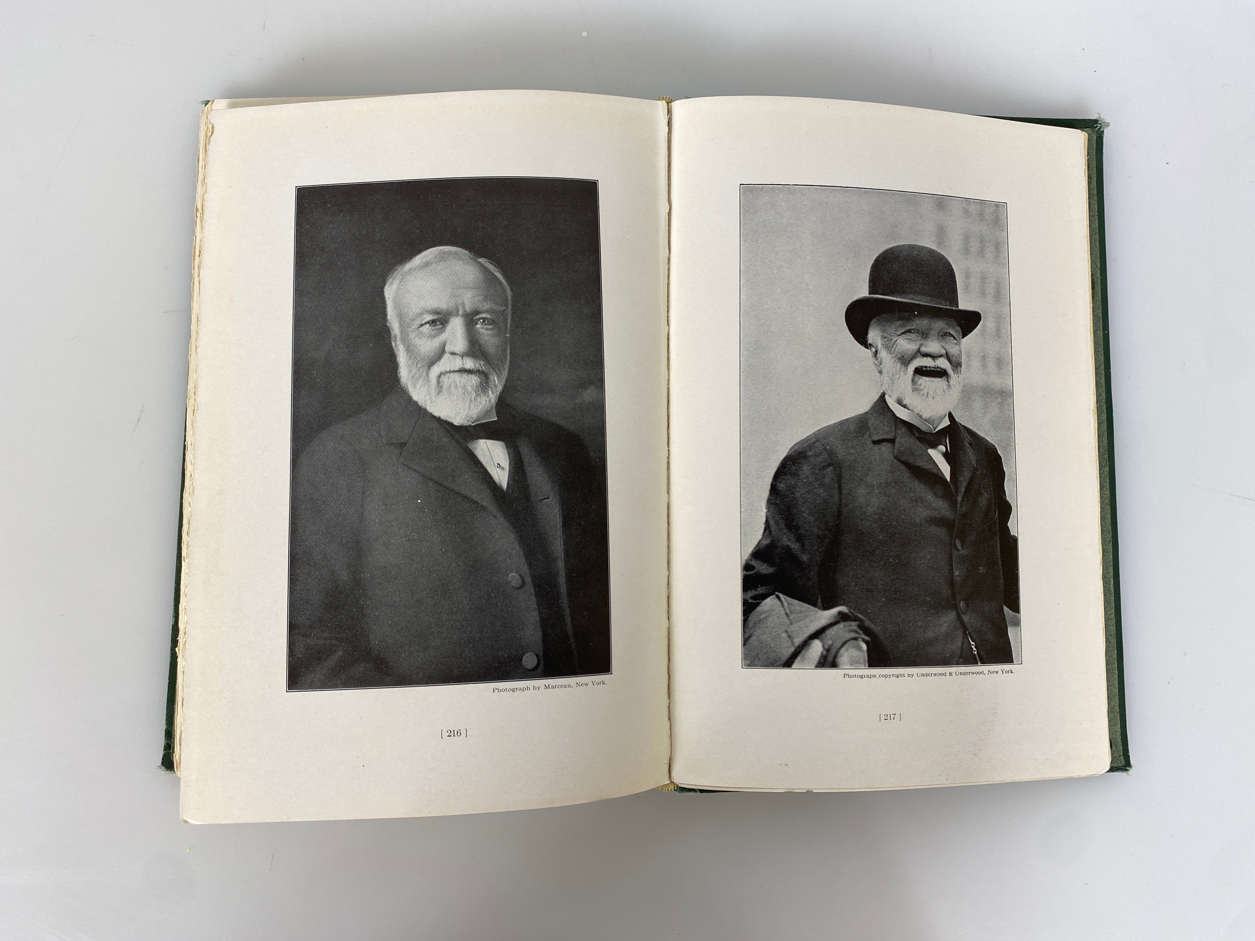 2 Vols: A Carnegie Anthology (1915,limited)/Andrew Carnegie (1970) Ex-Library
