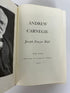2 Vols: A Carnegie Anthology (1915,limited)/Andrew Carnegie (1970) Ex-Library