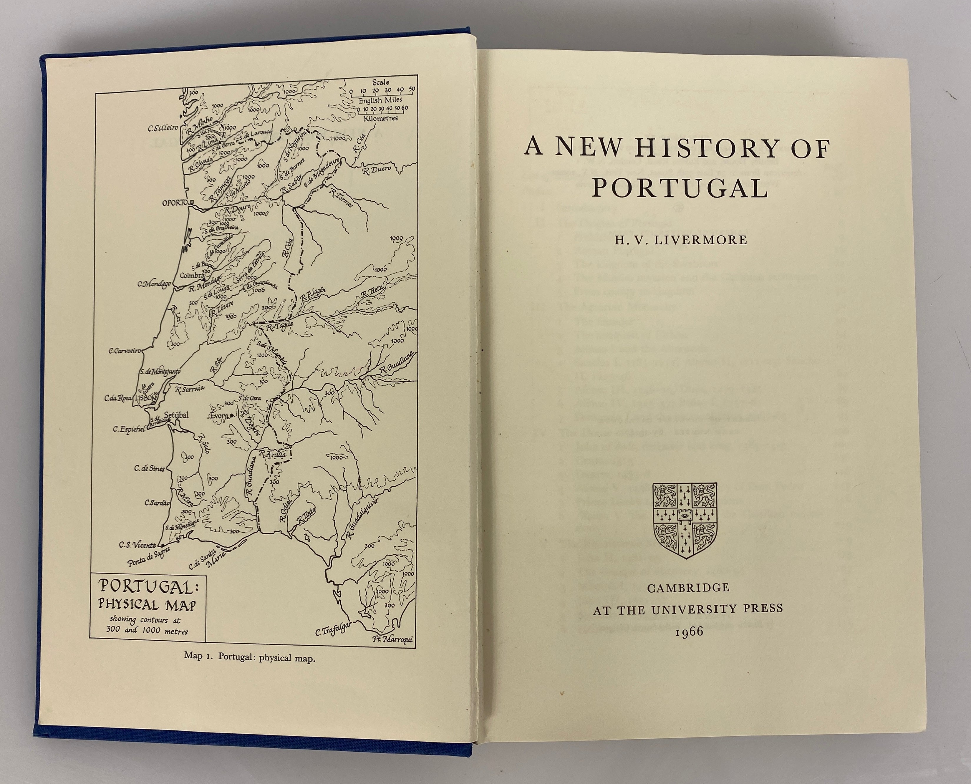 2 Vols: A New History of Portugal/Portugal and Brazil 1963-66 Ex-Library HC