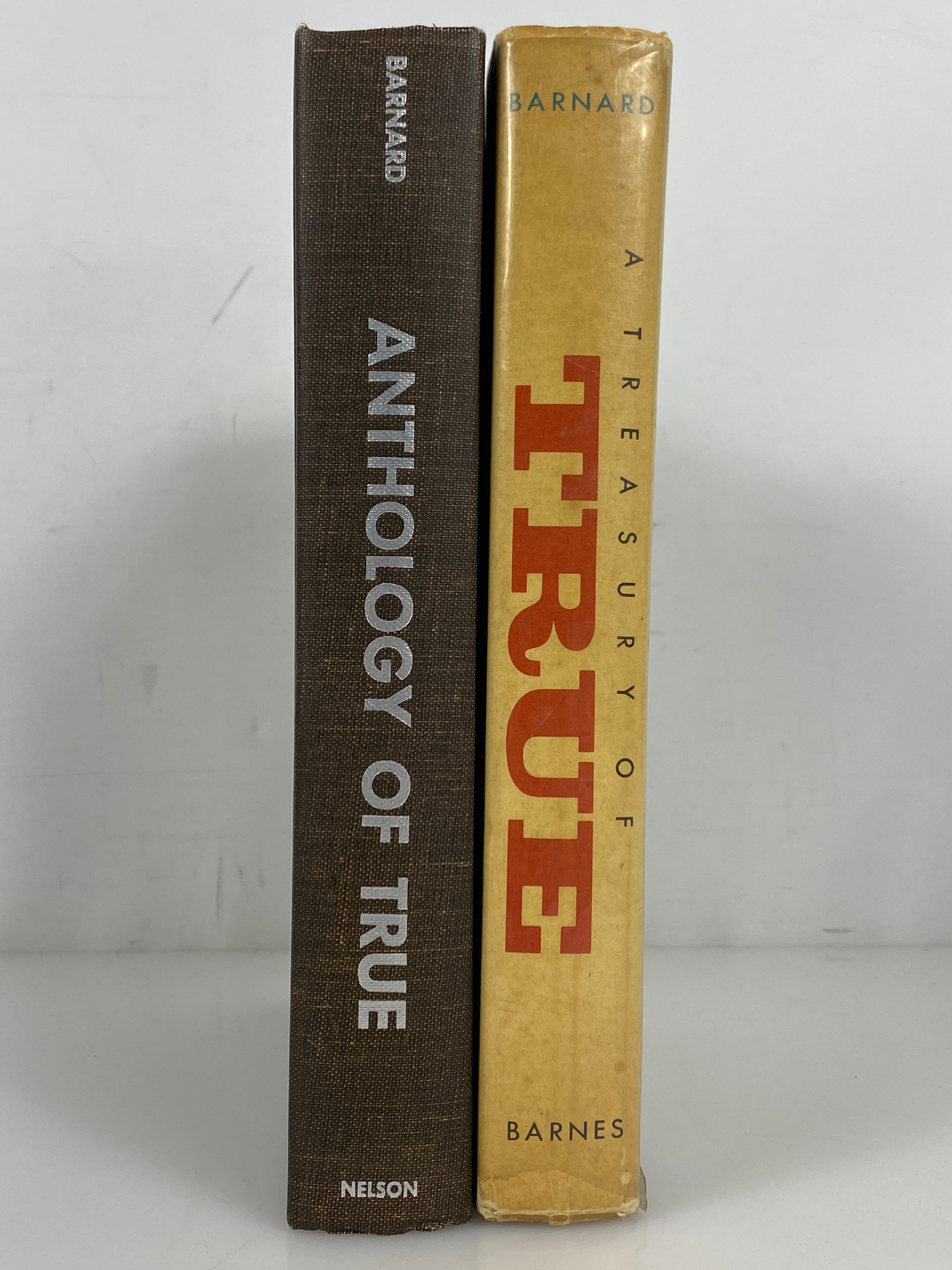 2 Vols: A Treasury of True/Anthology of True Silver Anniversary 1956-62 HC