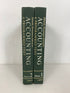 2 Vols: Accounting A Programmed Text 1 & 2 by Edwards 1972-73 Vintage HC