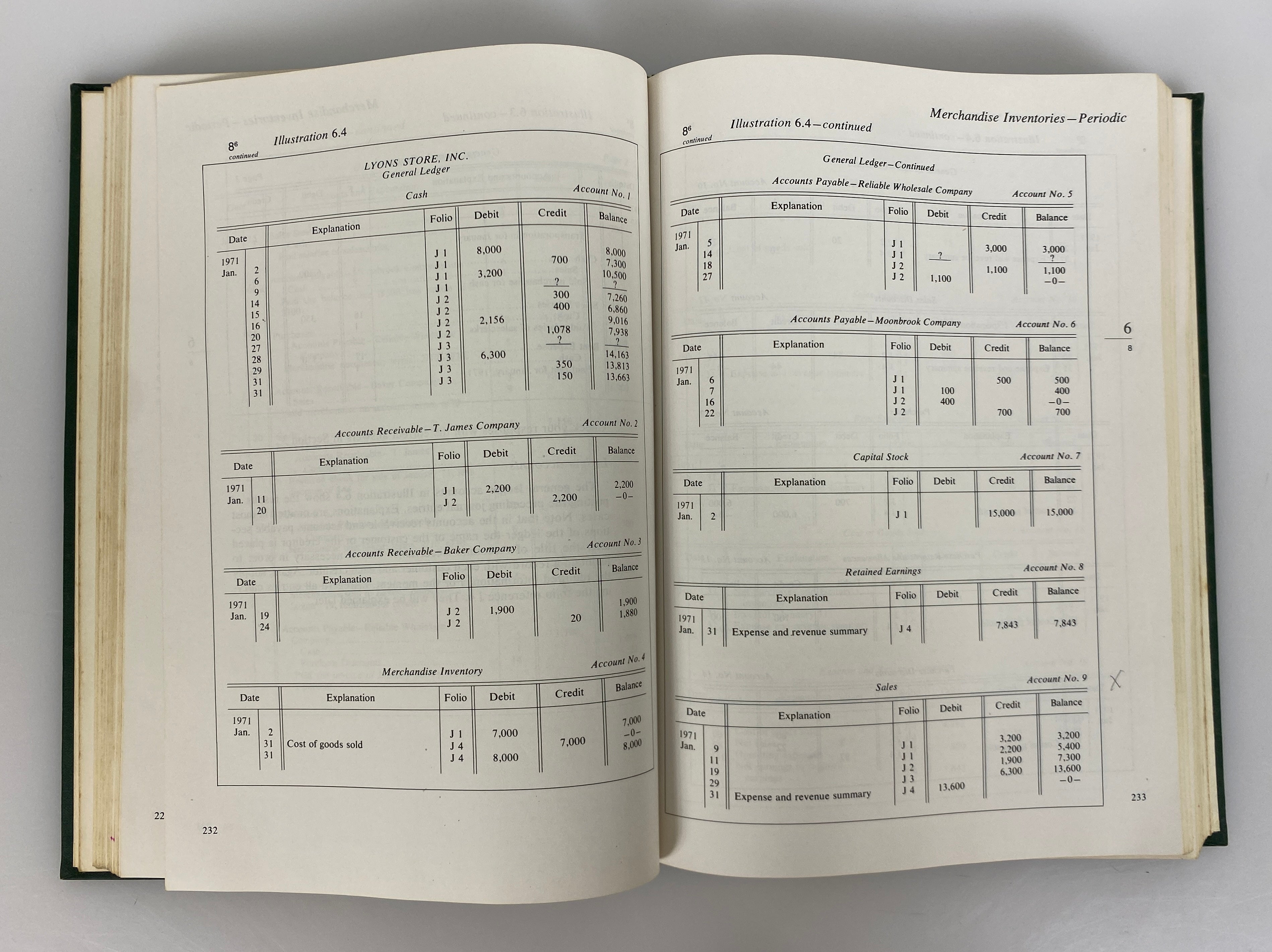 2 Vols: Accounting A Programmed Text 1 & 2 by Edwards 1972-73 Vintage HC