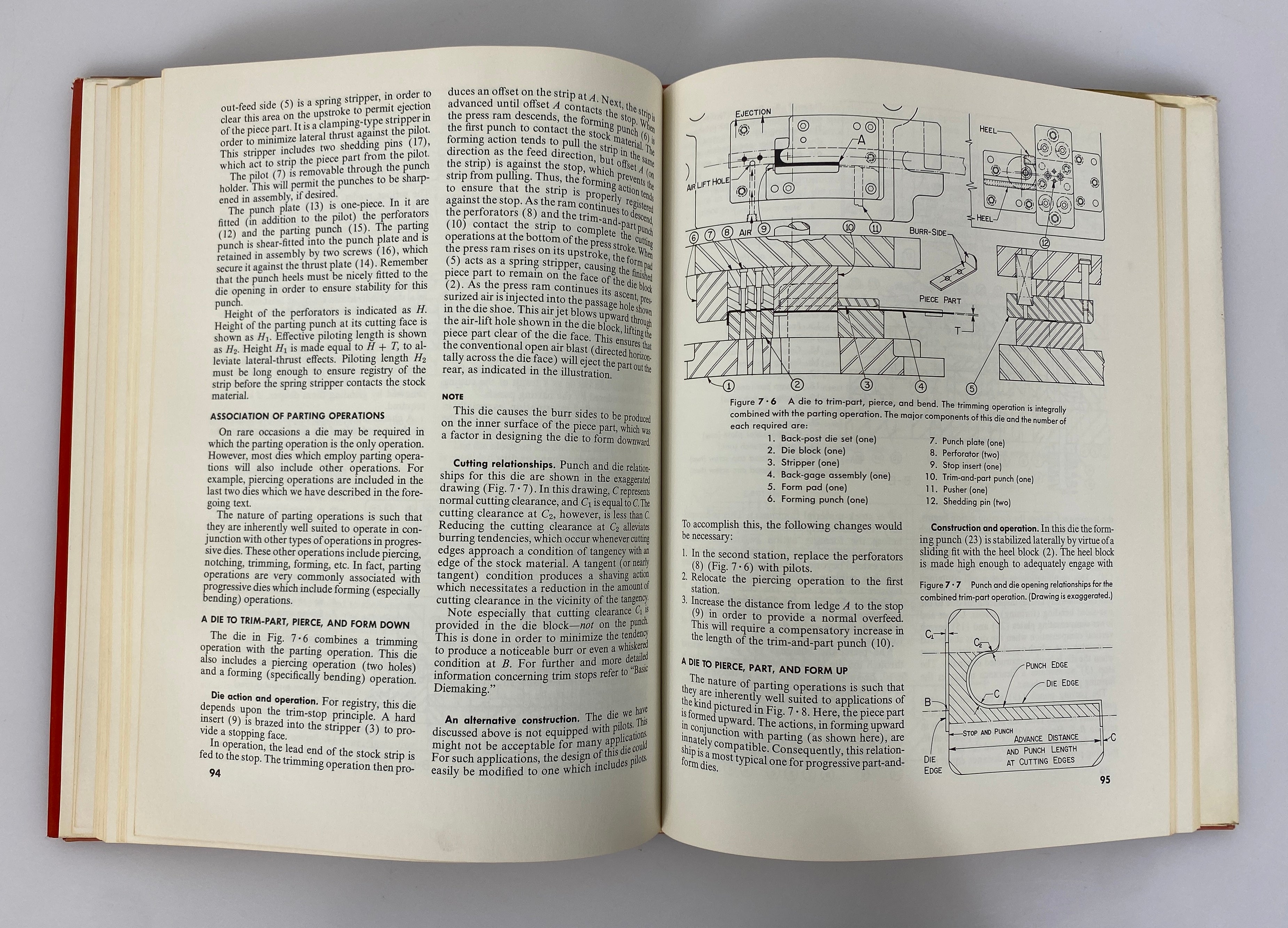 2 Vols: American Machinists Handbook/Advanced Diemaking 1926-67 HC