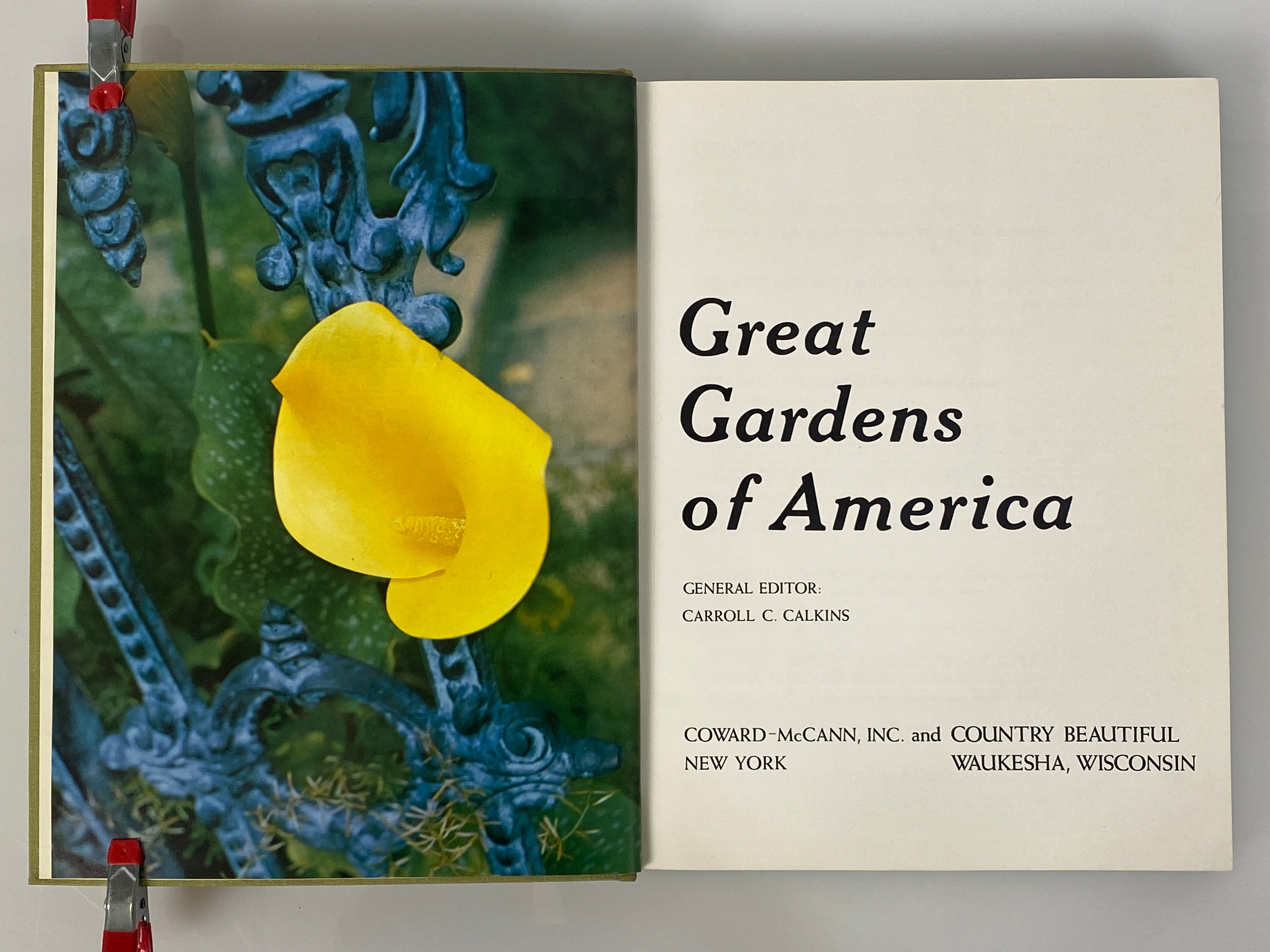 2 Vols: America's Garden Book/Great Gardens of America 1952-69 HC DJ