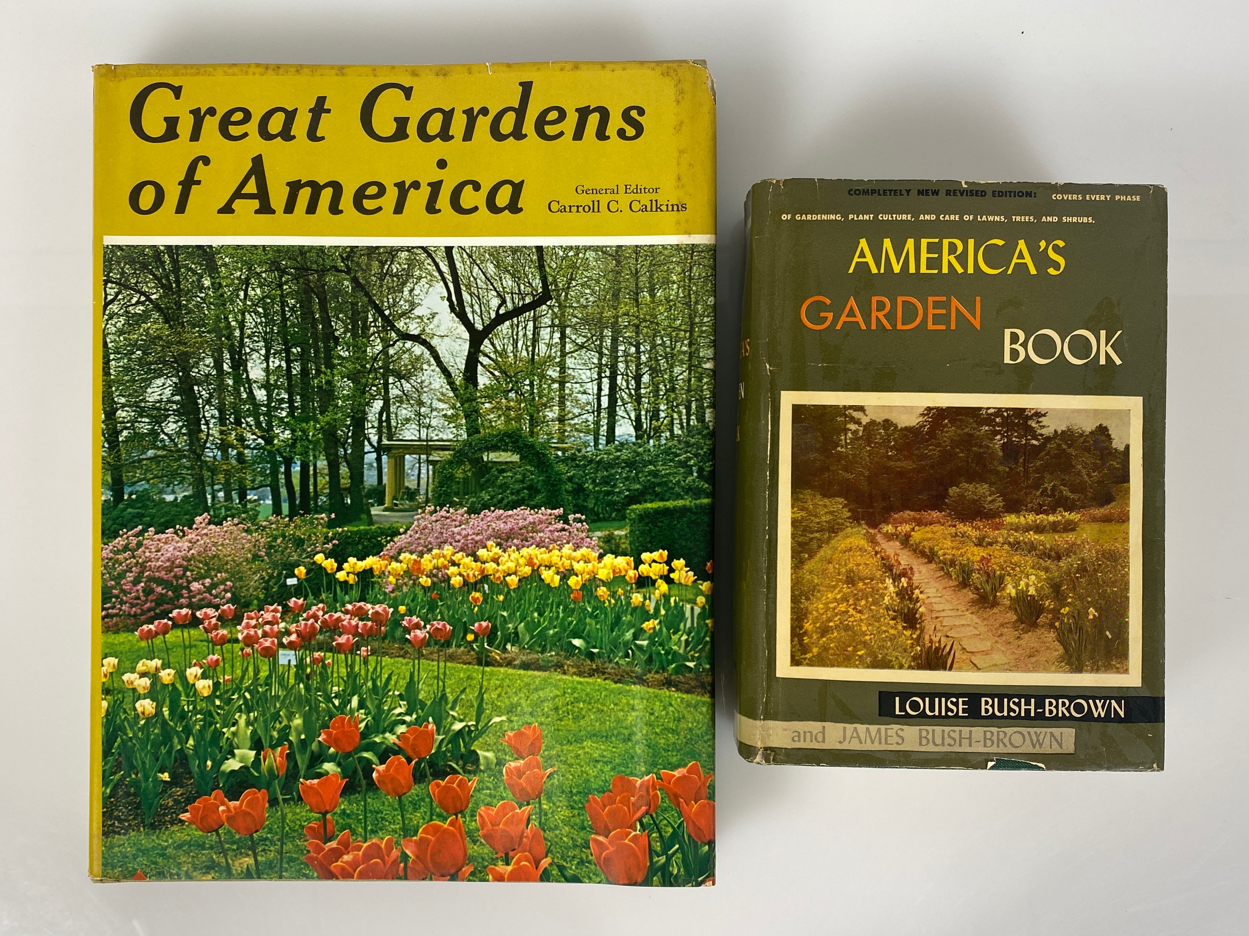 2 Vols: America's Garden Book/Great Gardens of America 1952-69 HC DJ