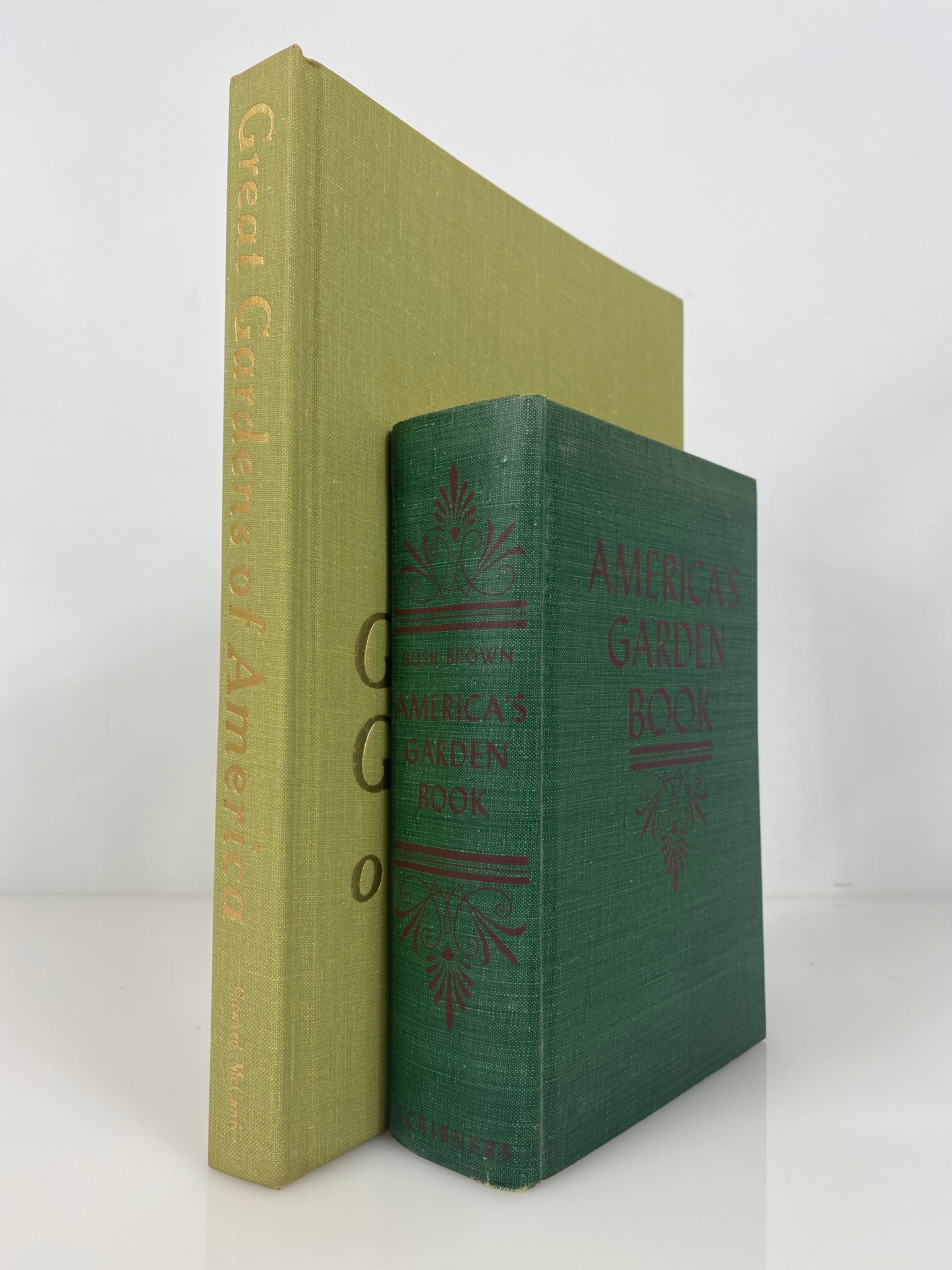 2 Vols: America's Garden Book/Great Gardens of America 1952-69 HC DJ