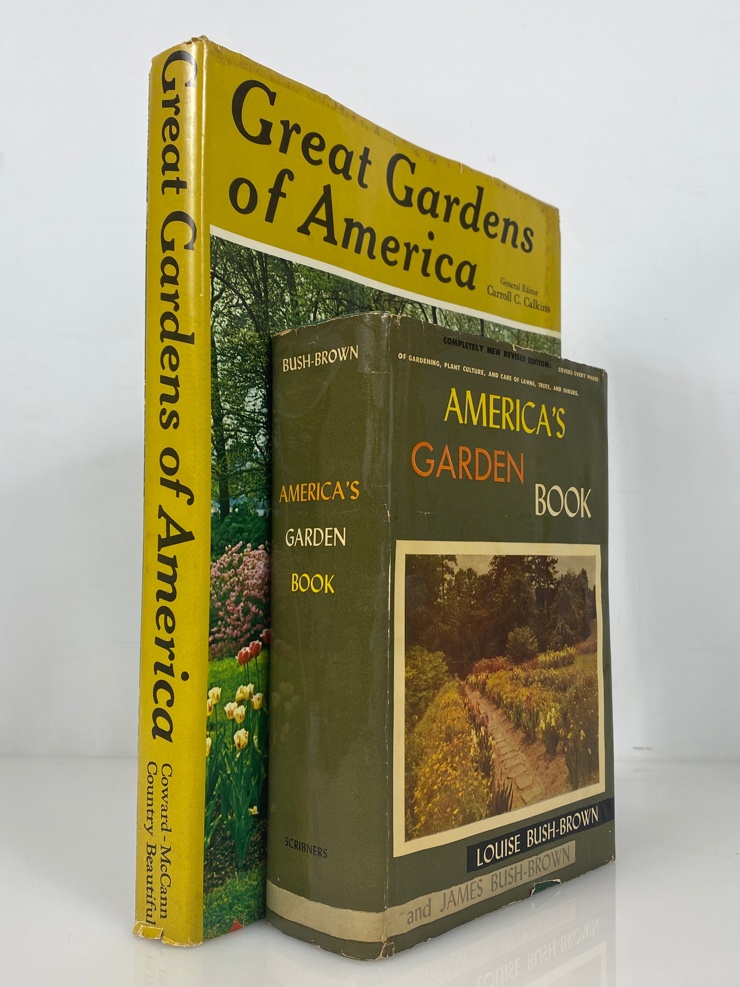 2 Vols: America's Garden Book/Great Gardens of America 1952-69 HC DJ