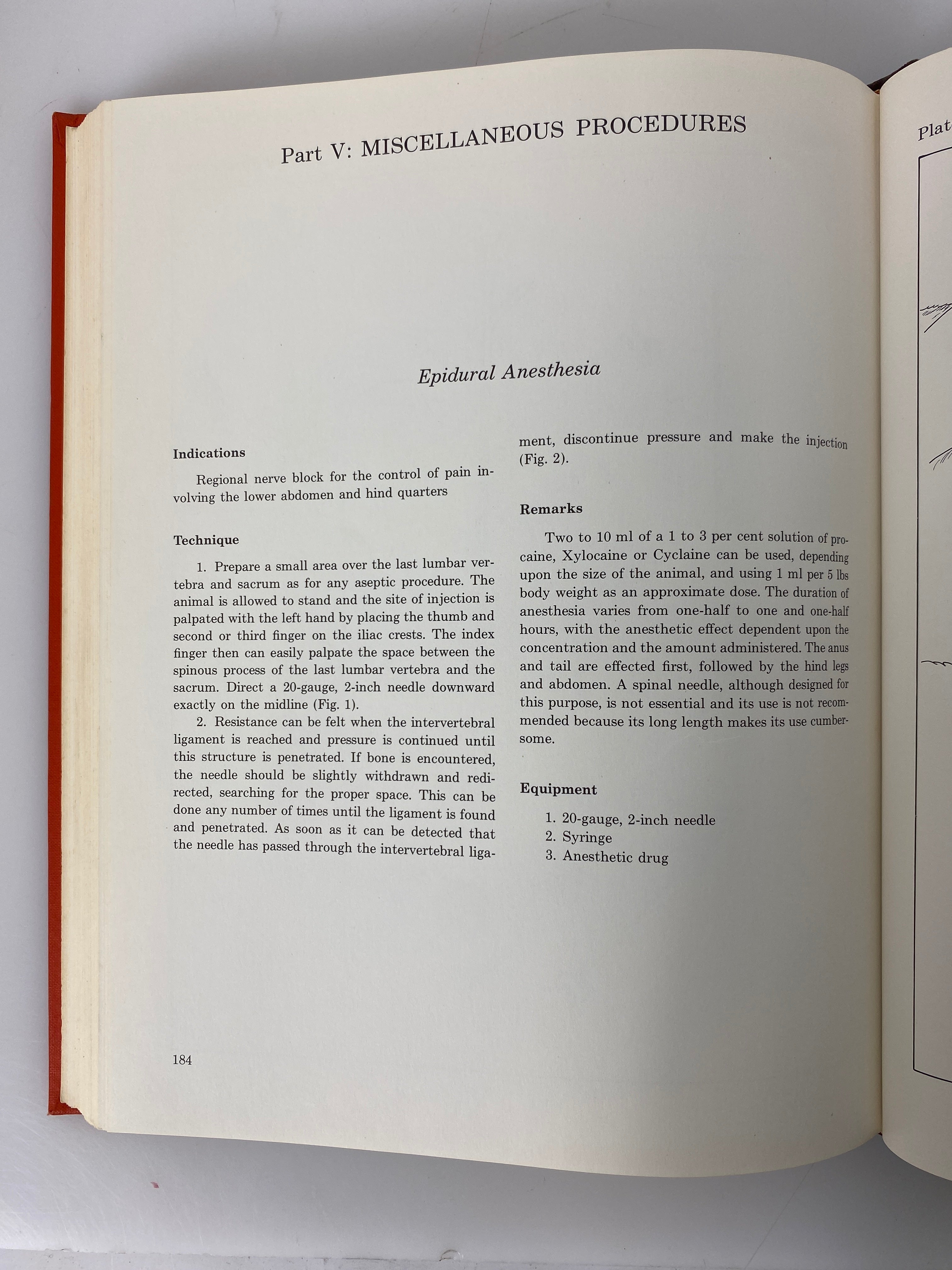 2 Vols: An Atlas of Canine Surgery/Anatomy of the Dog 1967-69 HC