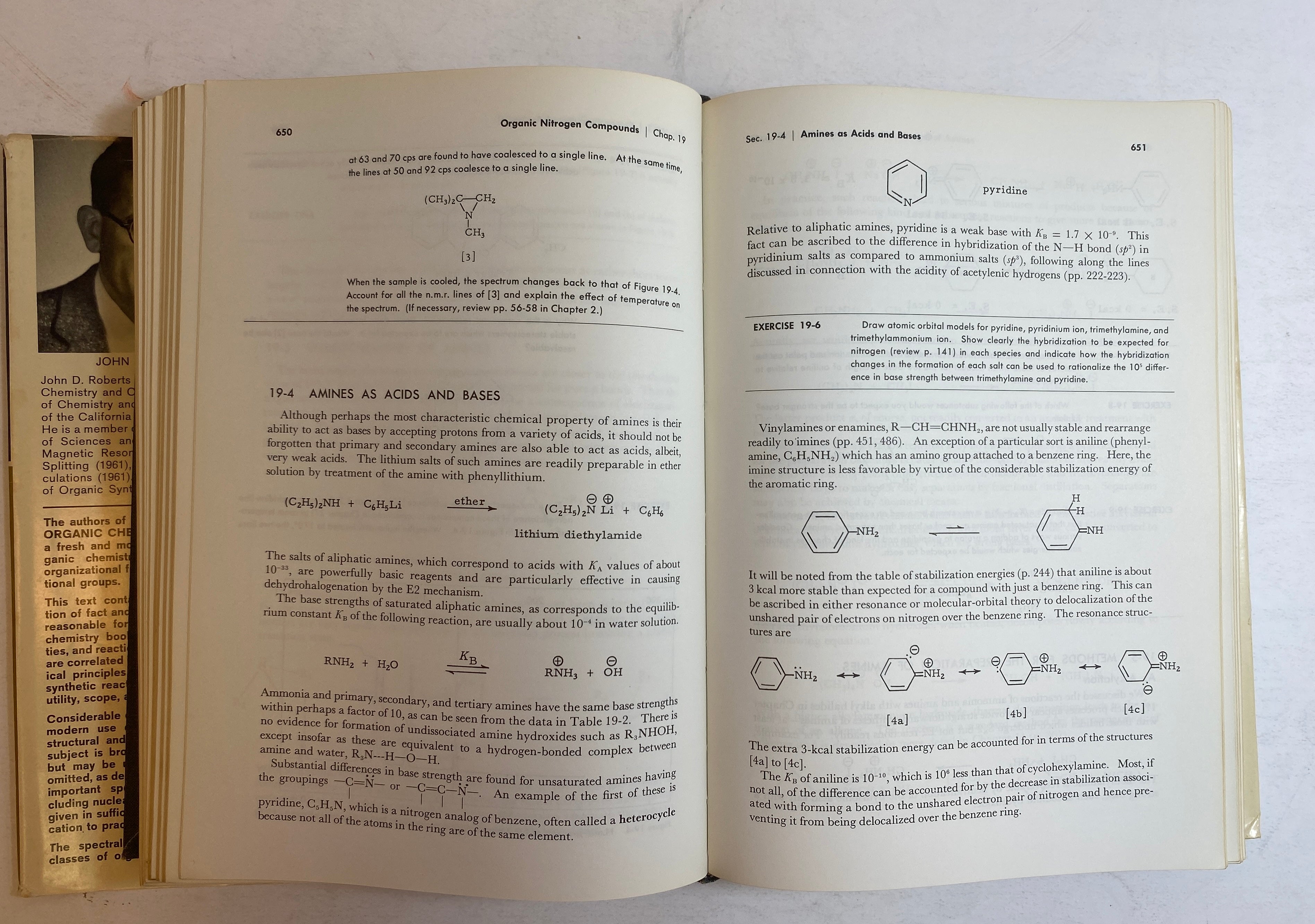 2 Vols: Basic Principles of Organic Chemistry/Polymer Chemistry 1965-67 HC