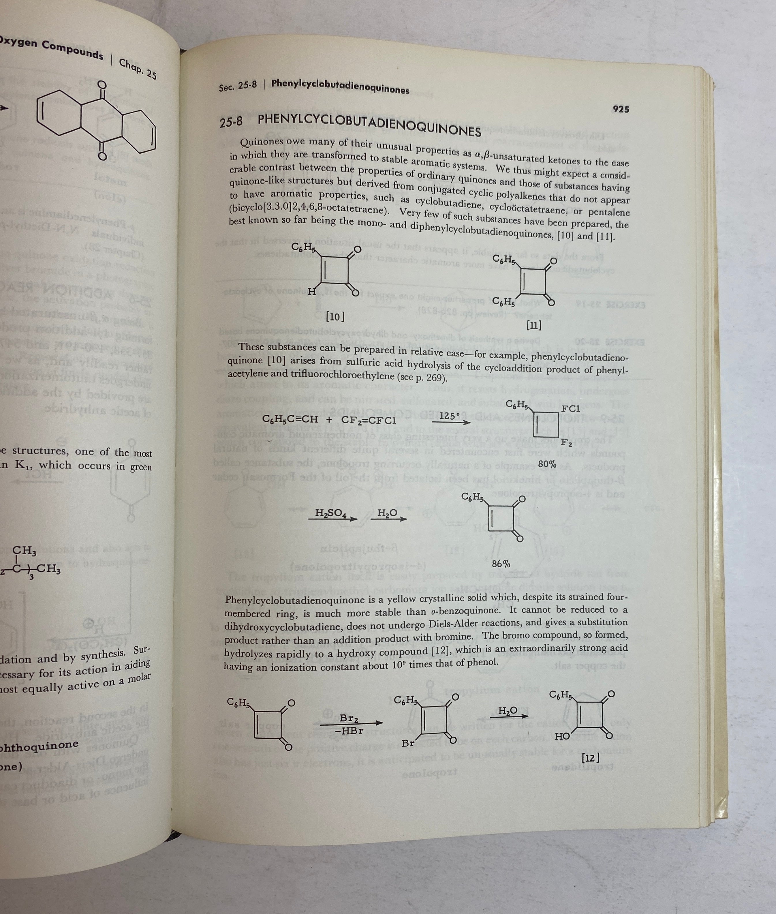 2 Vols: Basic Principles of Organic Chemistry/Polymer Chemistry 1965-67 HC