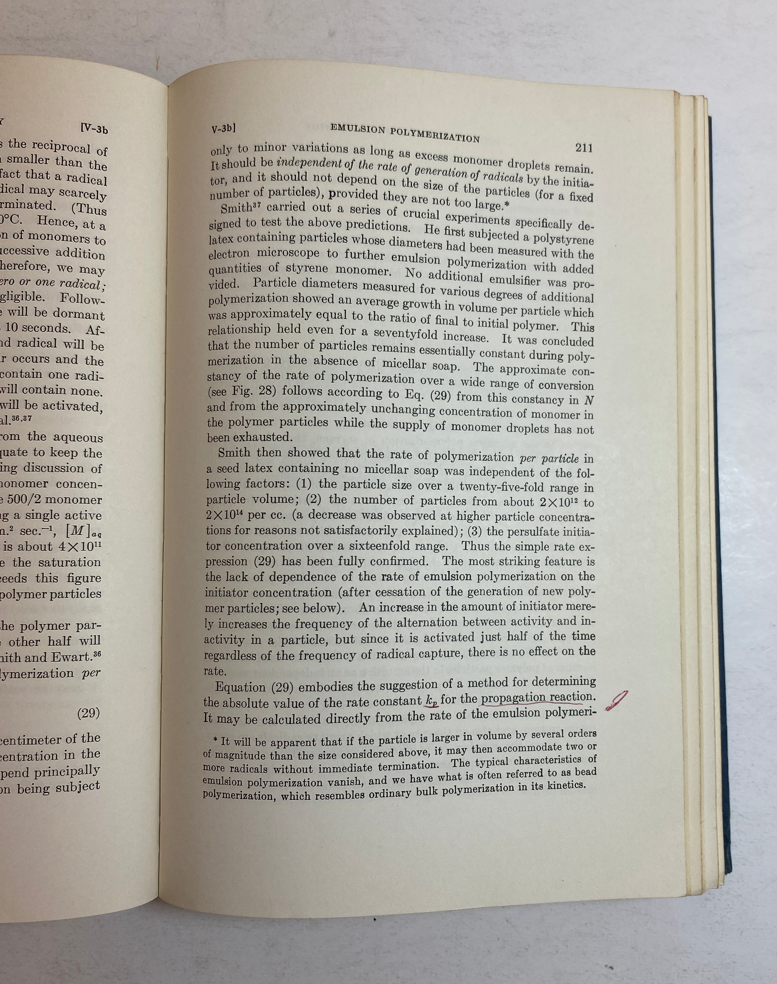 2 Vols: Basic Principles of Organic Chemistry/Polymer Chemistry 1965-67 HC