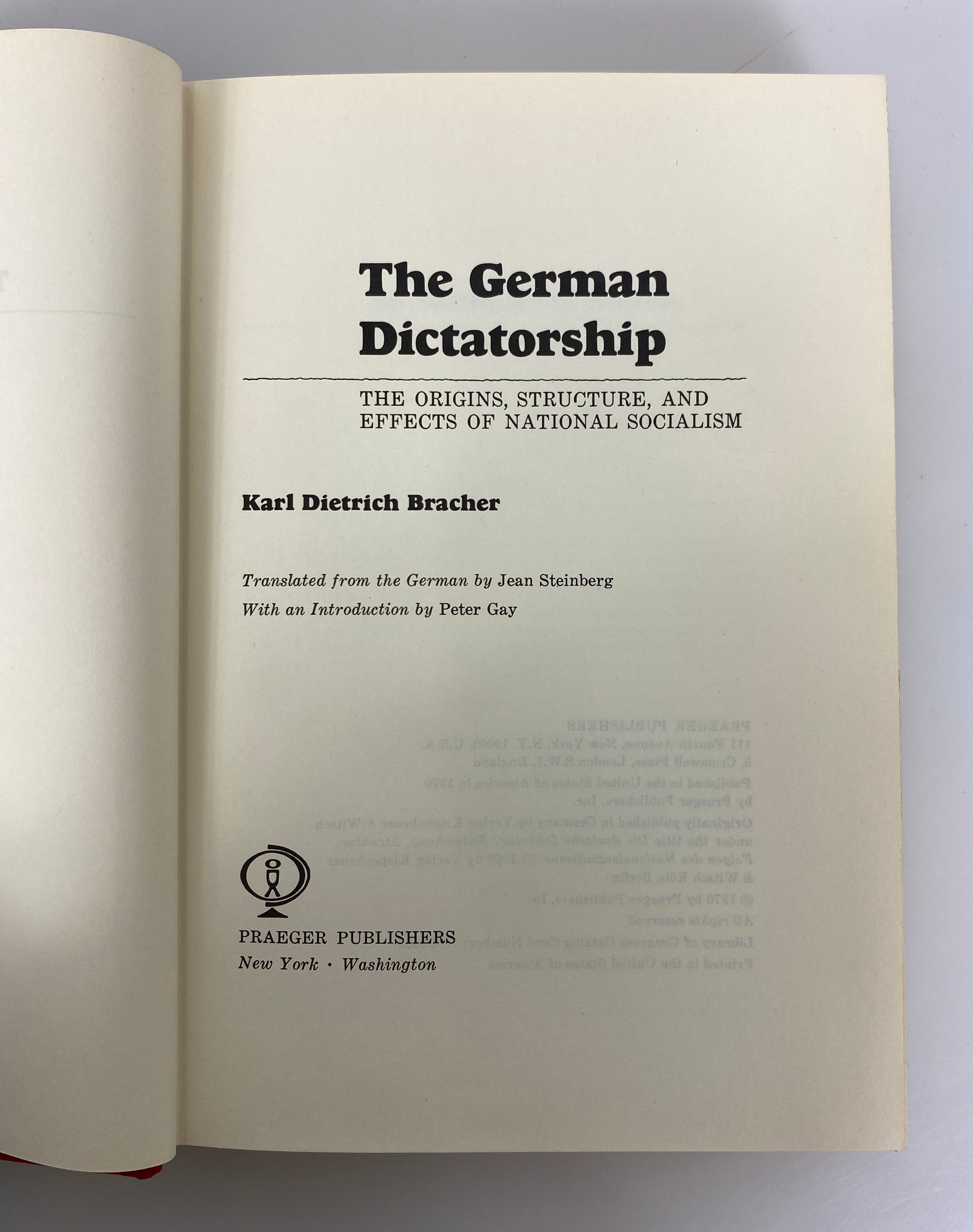 2 Vols: Blitzkrieg to Defeat (Ex-Library)/The German Dictatorship 1965-70 HCDJ