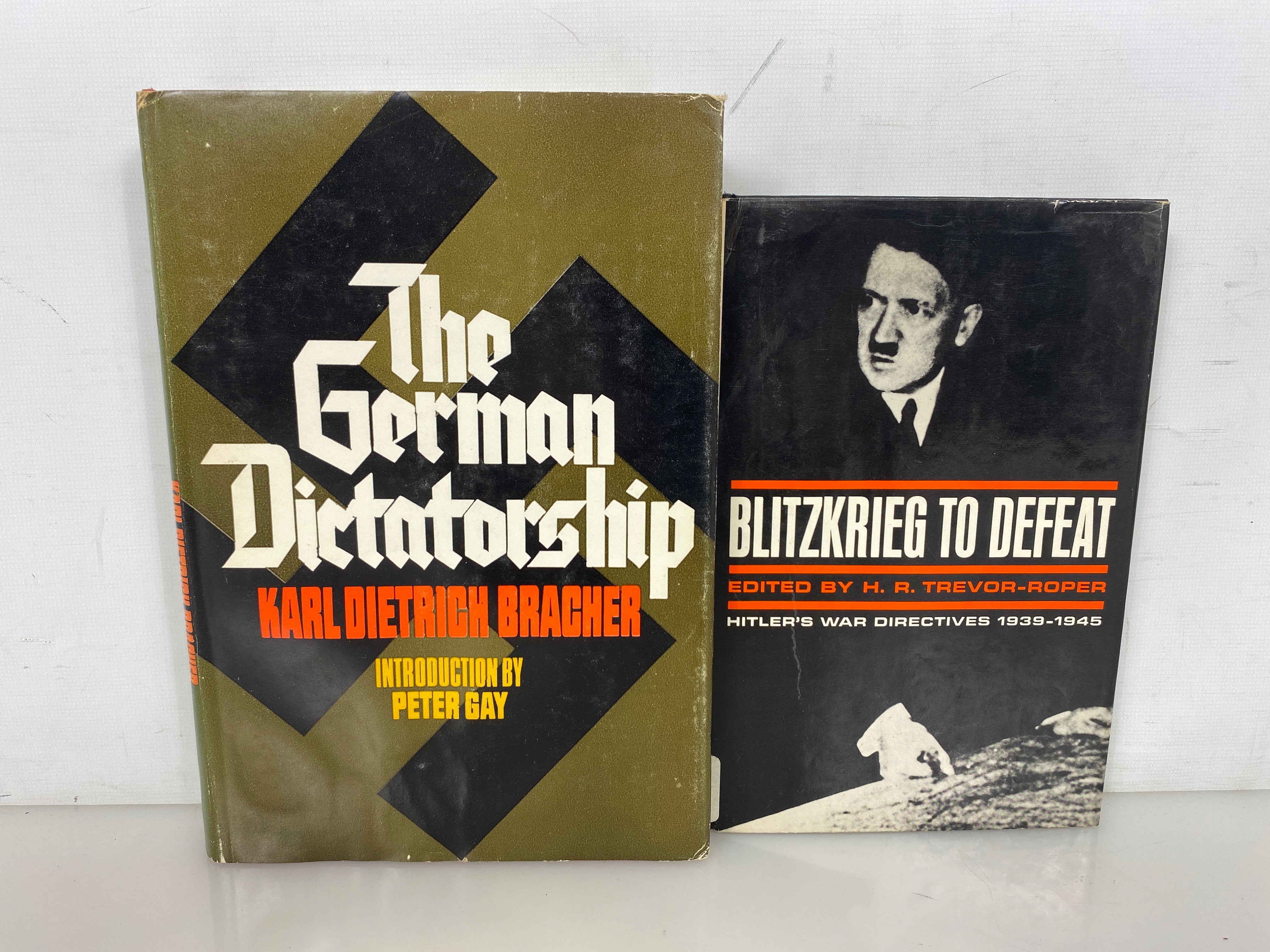 2 Vols: Blitzkrieg to Defeat (Ex-Library)/The German Dictatorship 1965-70 HCDJ