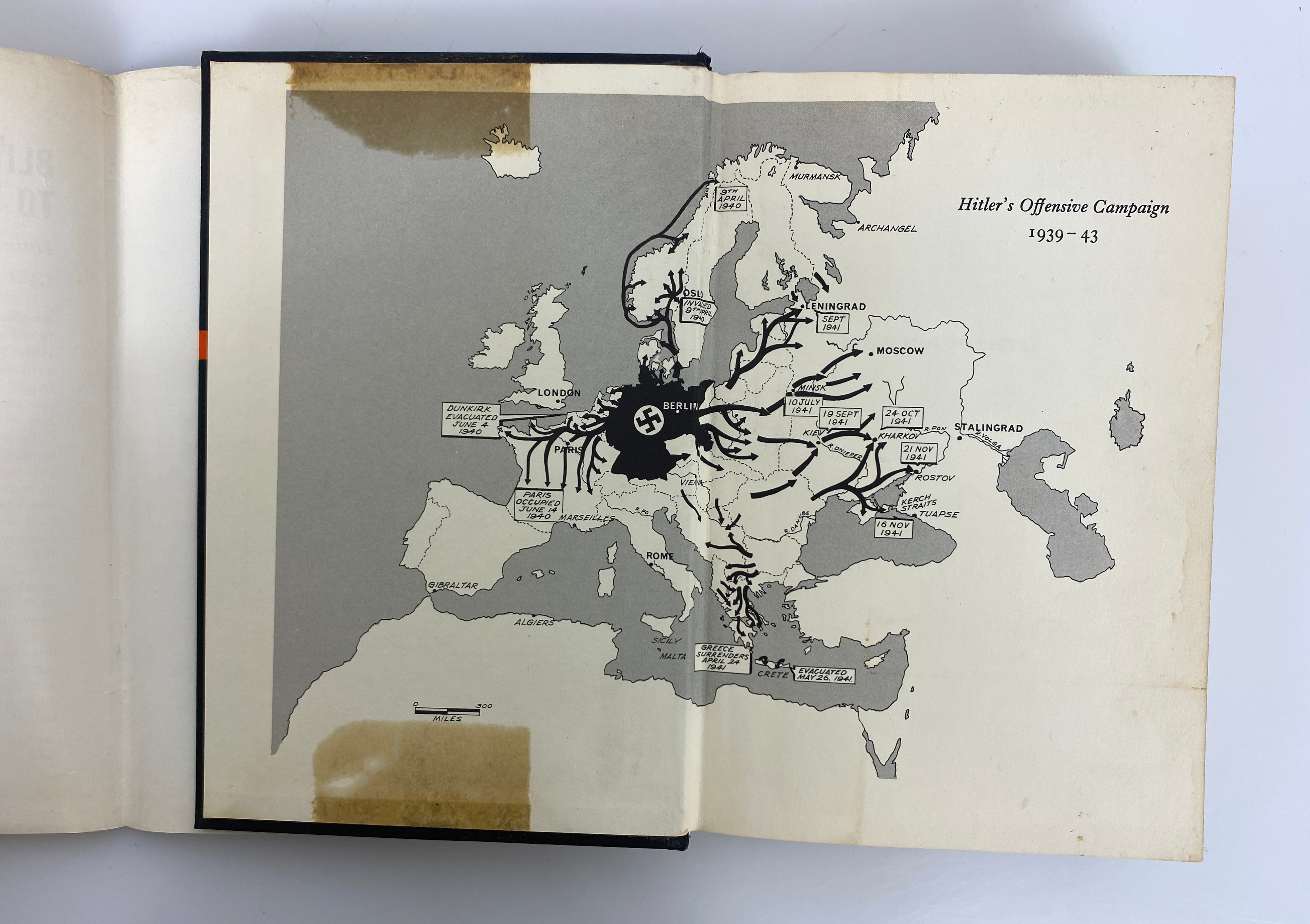 2 Vols: Blitzkrieg to Defeat (Ex-Library)/The German Dictatorship 1965-70 HCDJ