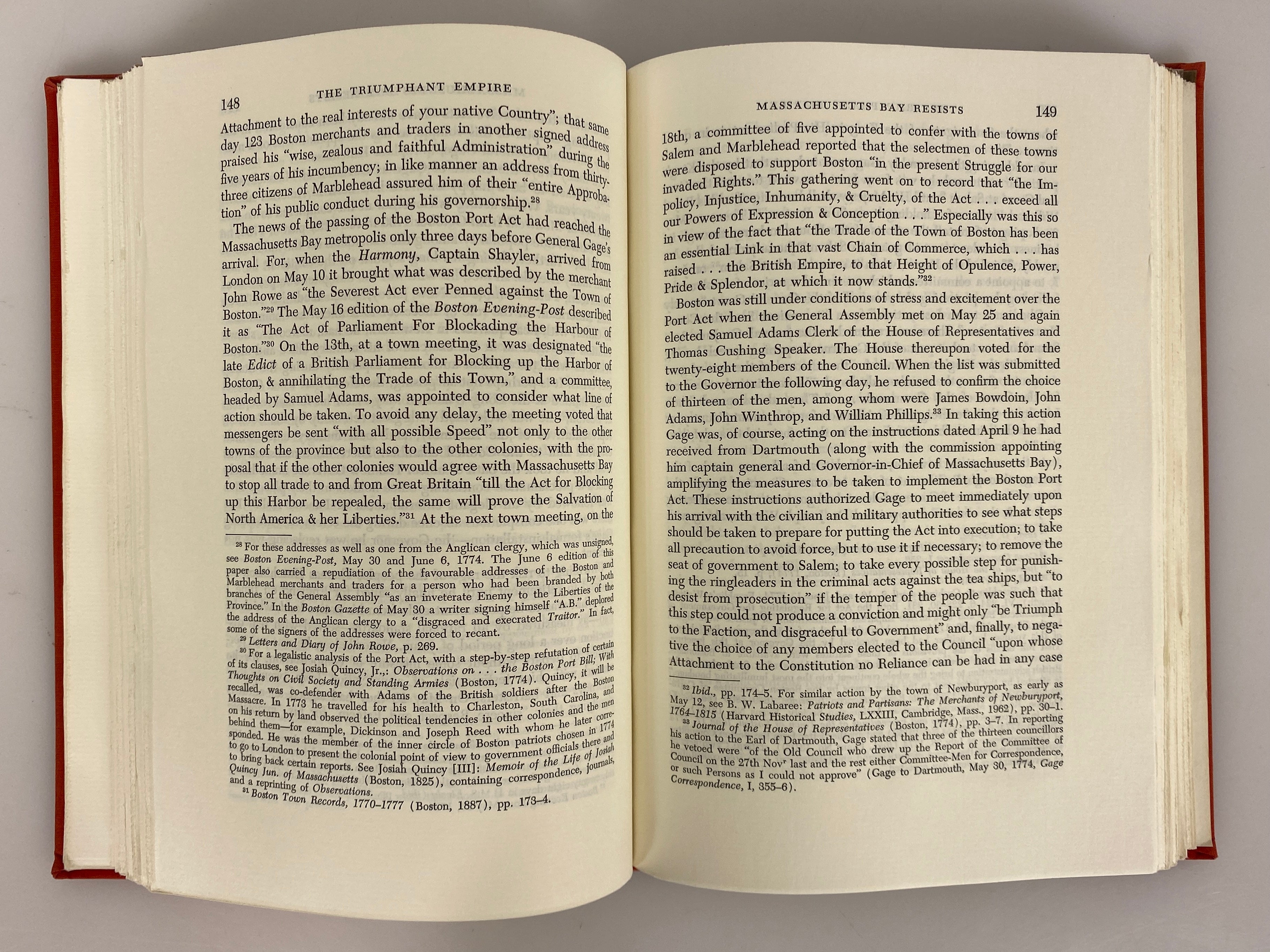 2 Vols: British Empire Before the American Revolution 11-12 Ex-Library HC