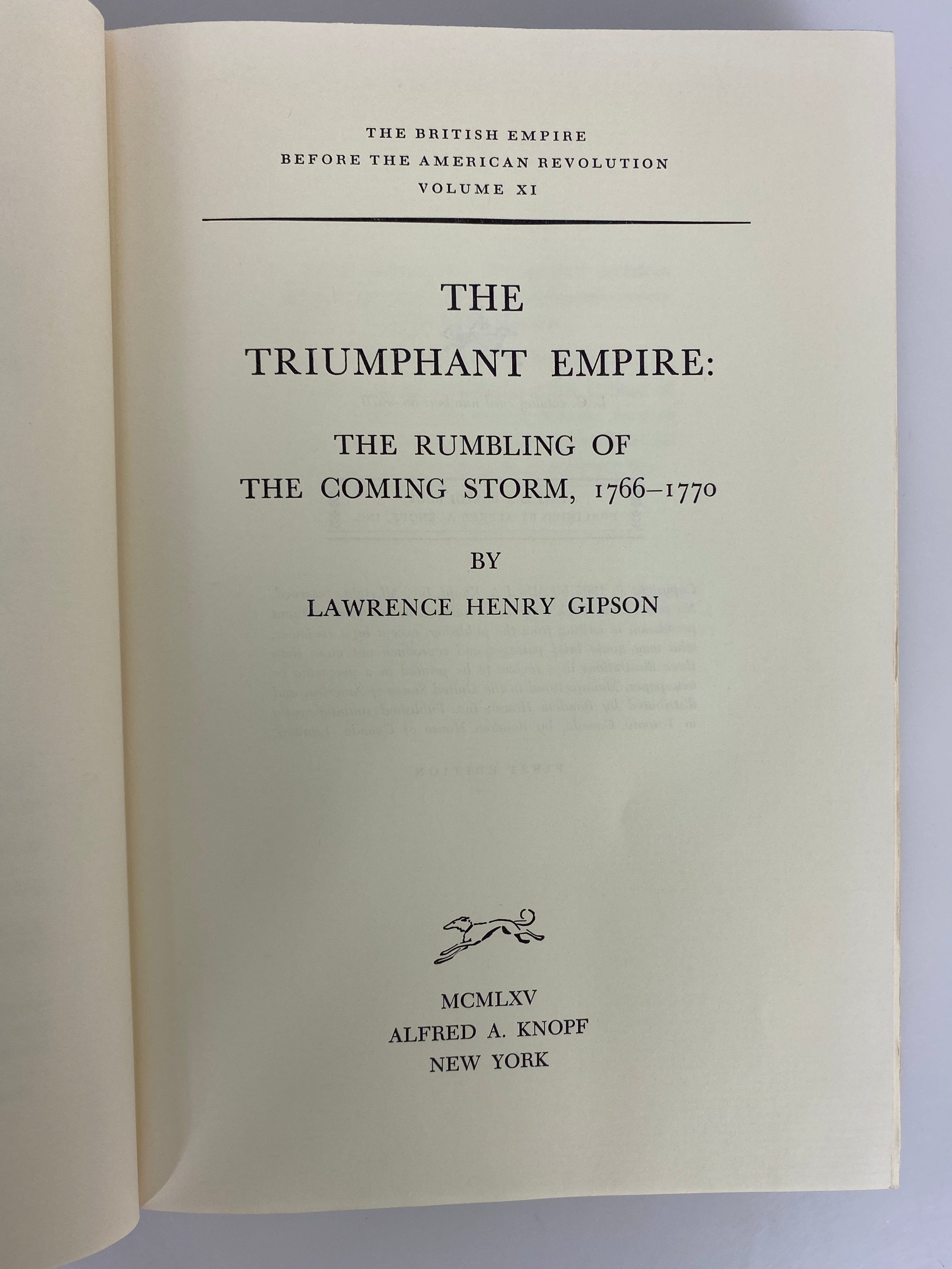 2 Vols: British Empire Before the American Revolution 11-12 Ex-Library HC