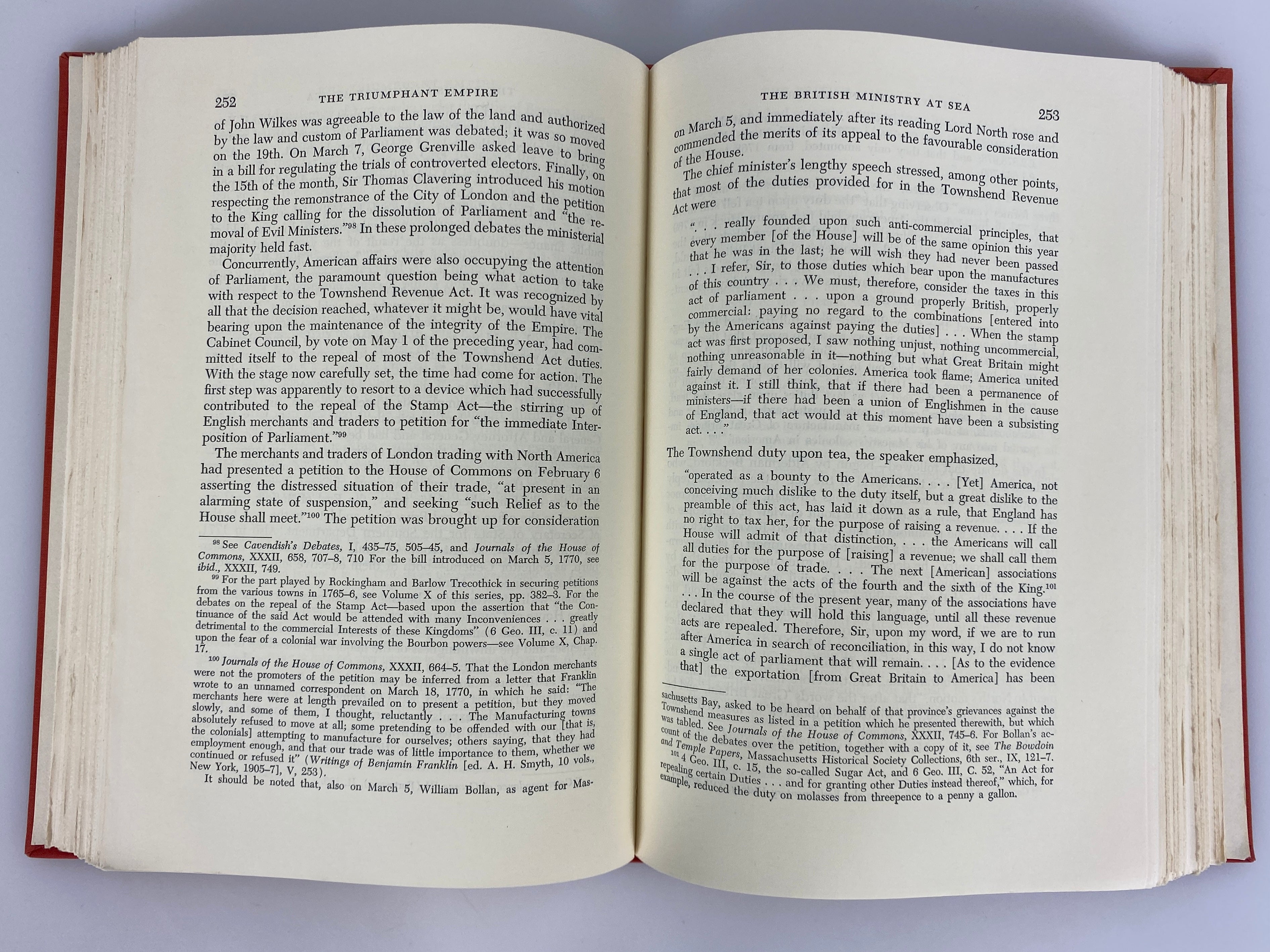 2 Vols: British Empire Before the American Revolution 11-12 Ex-Library HC