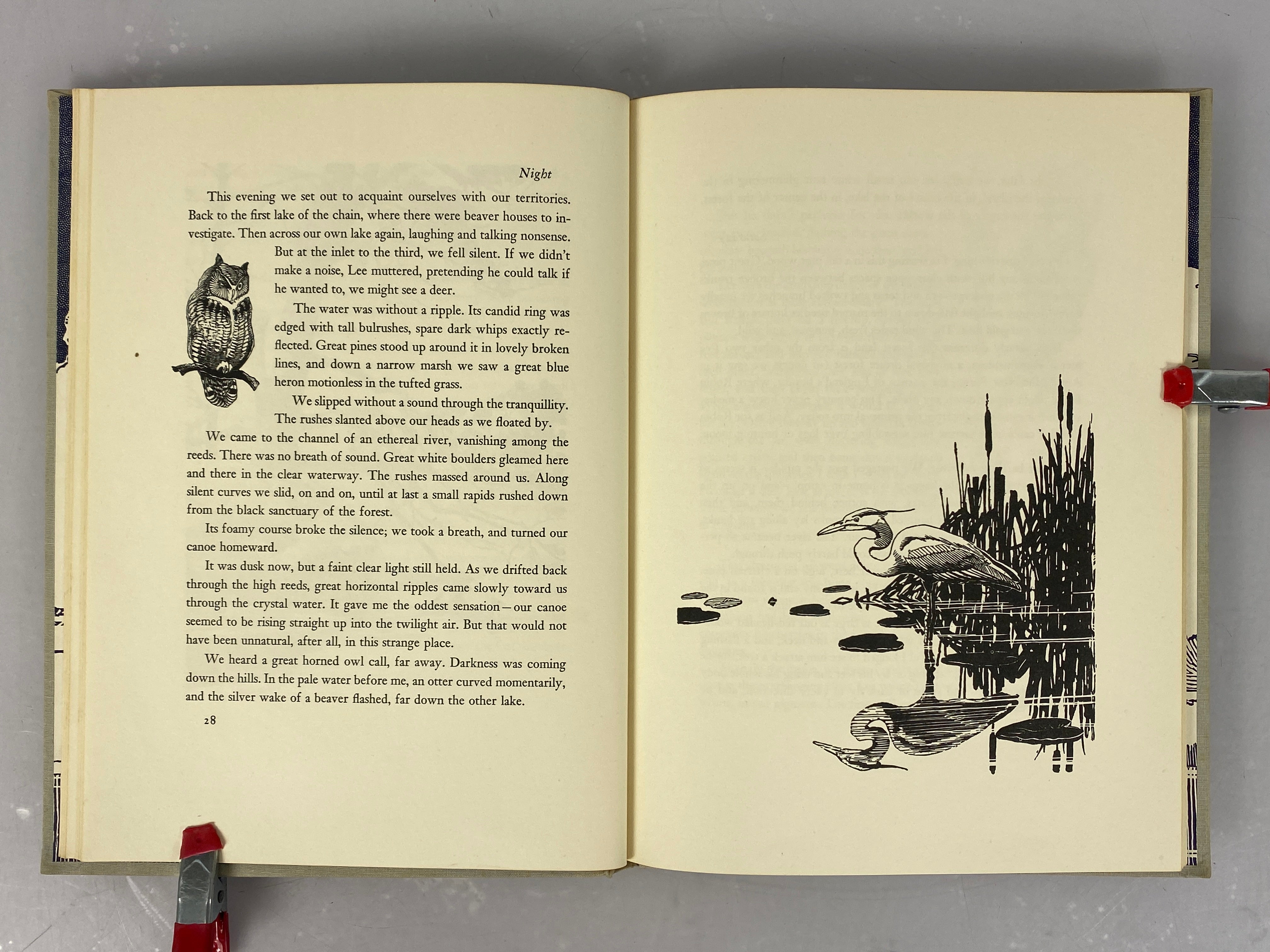 2 Vols: Canoe Country/Showshoe Country Florence Page Jaques Vintage HC