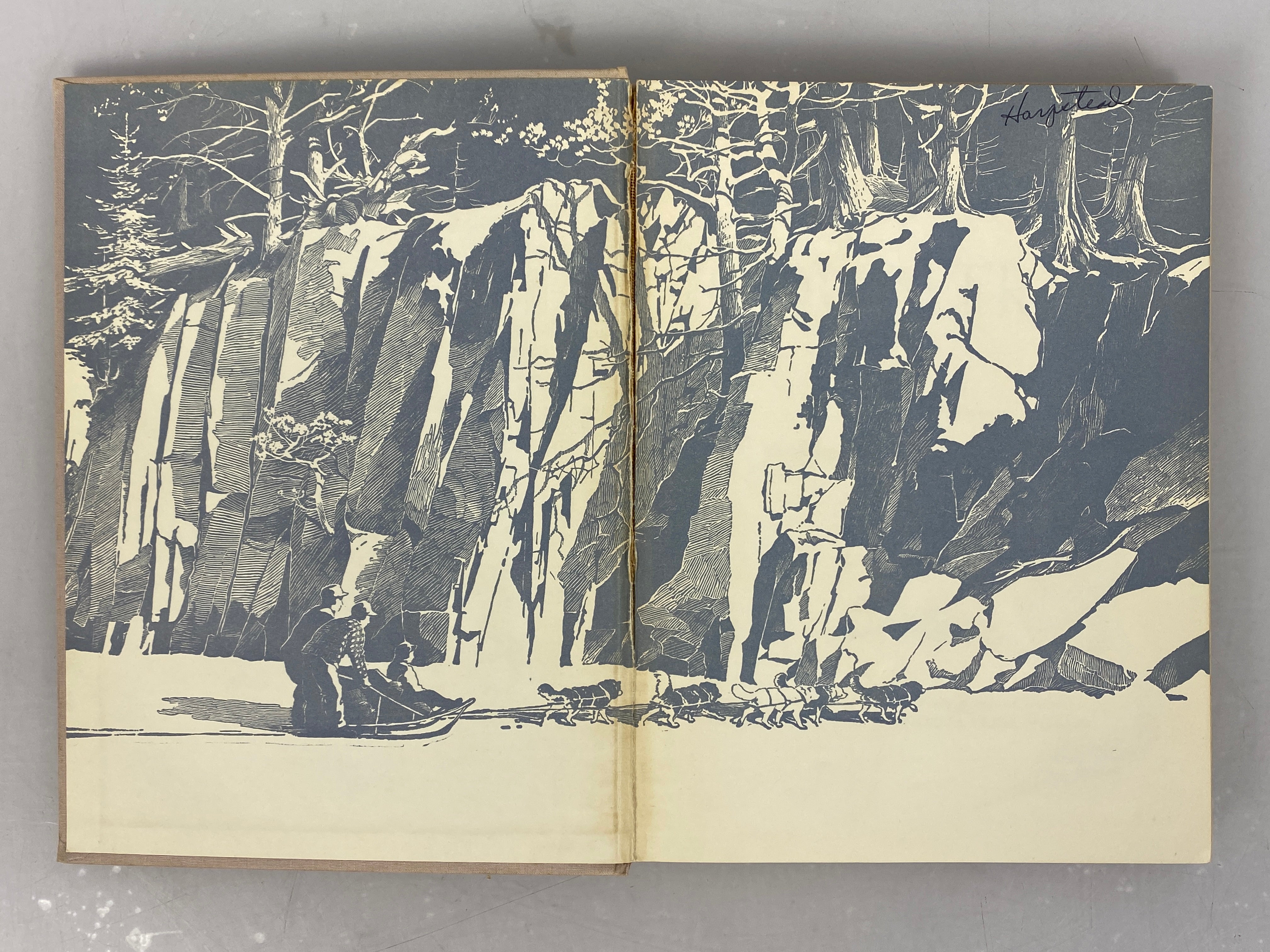 2 Vols: Canoe Country/Showshoe Country Florence Page Jaques Vintage HC