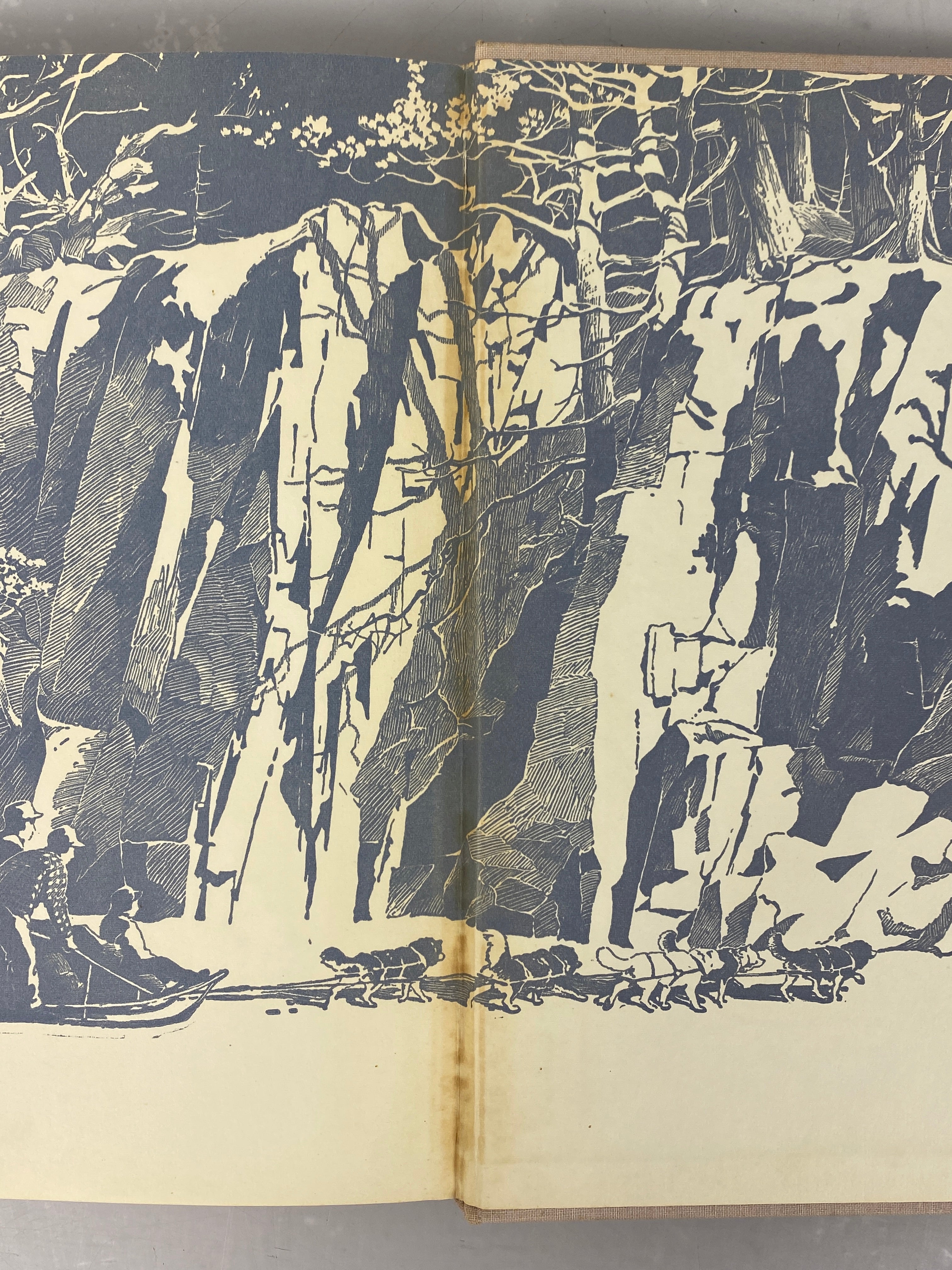 2 Vols: Canoe Country/Showshoe Country Florence Page Jaques Vintage HC