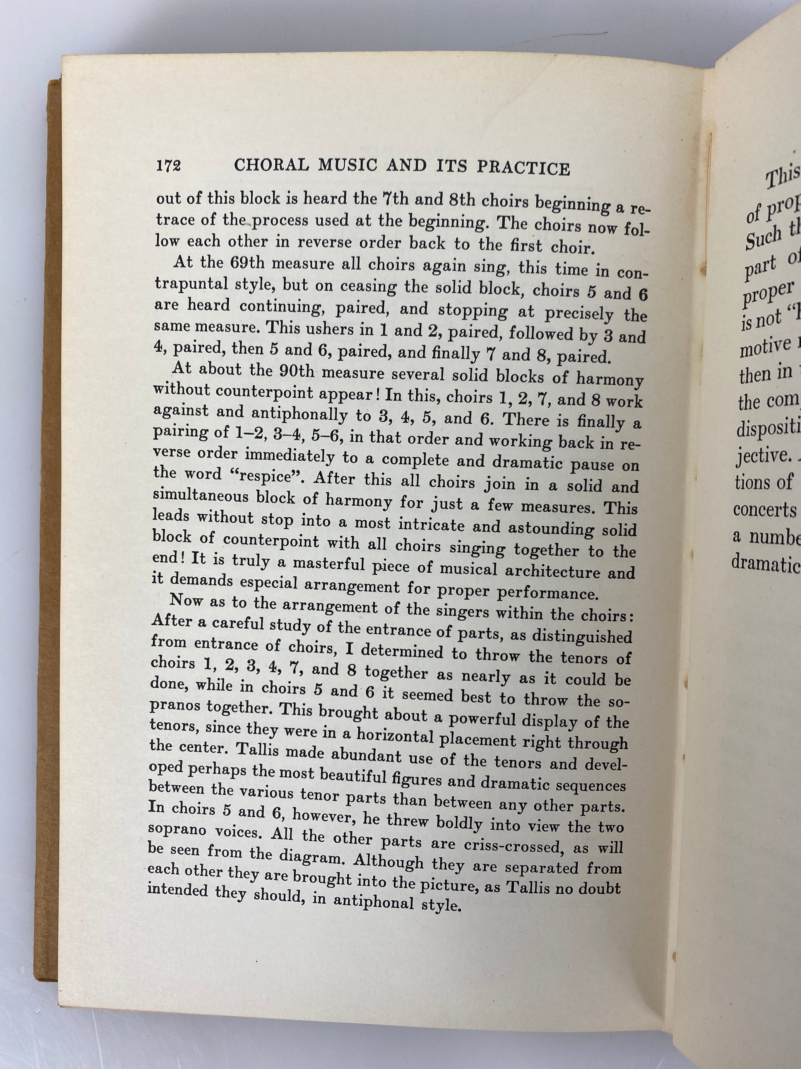 2 Vols: Choral Music & Its Practice/Conducting Choral Music 1942-61 HC