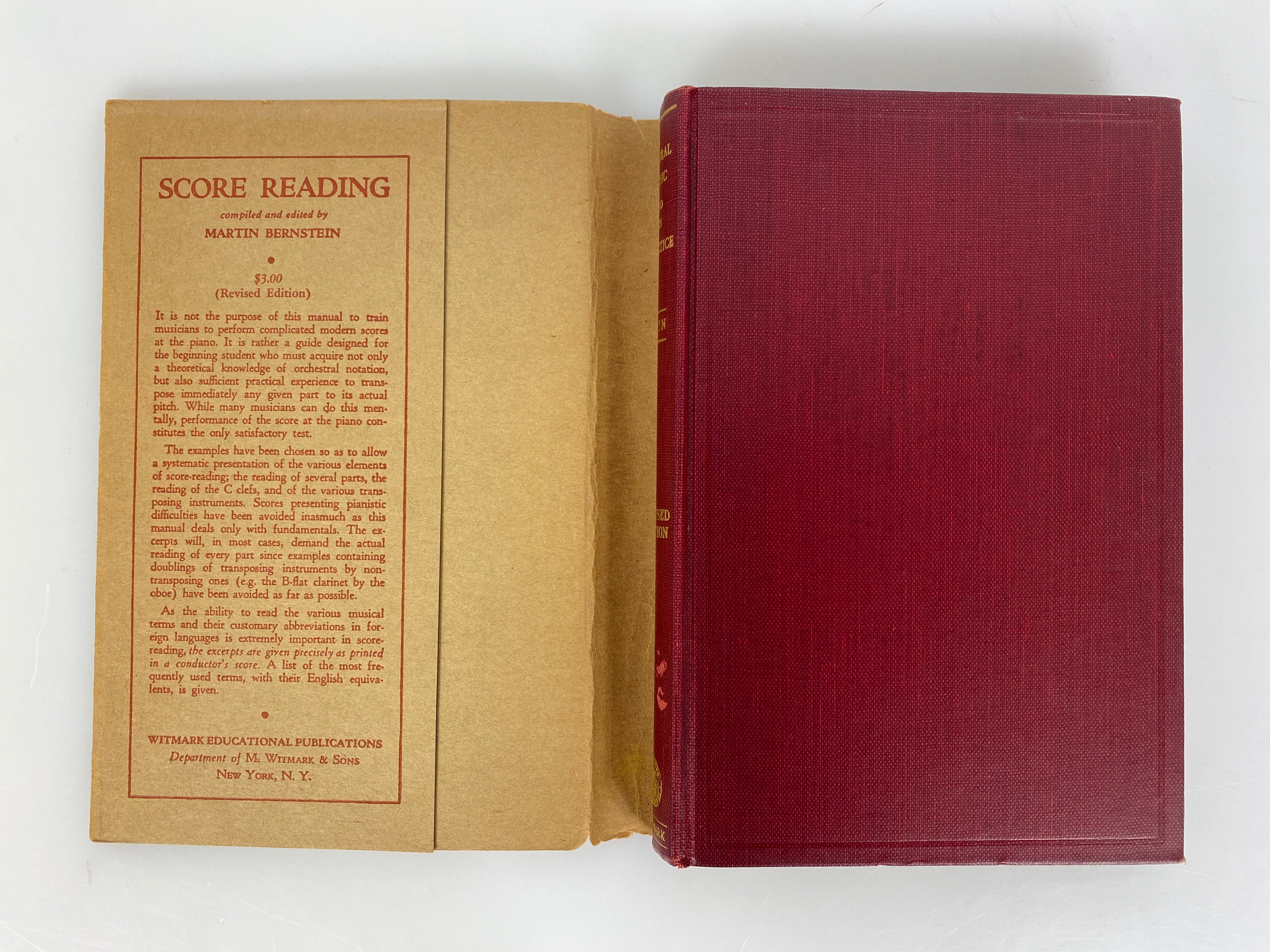 2 Vols: Choral Music & Its Practice/Conducting Choral Music 1942-61 HC