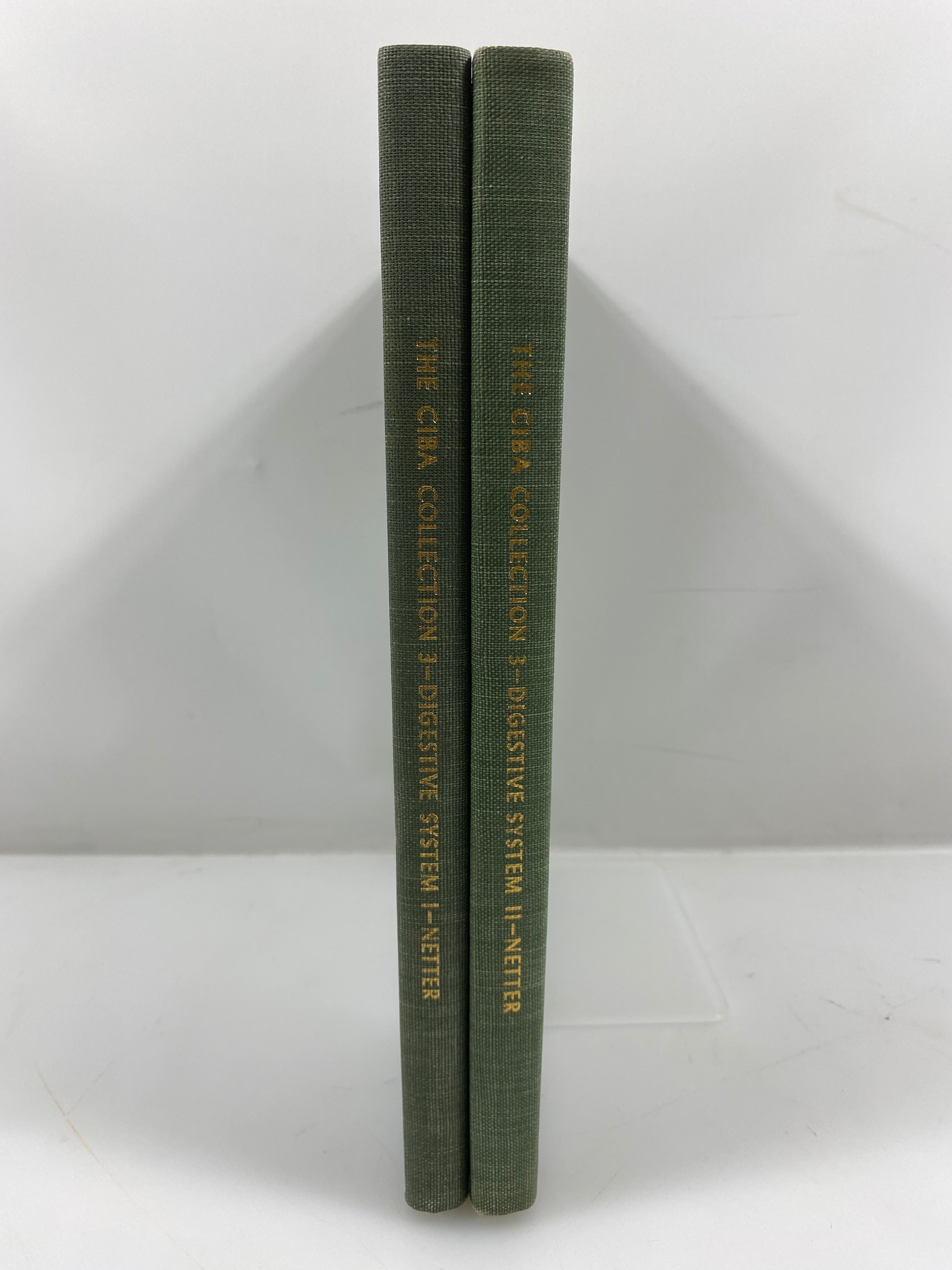 2 Vols: CIBA Collection of Medical Illustrations Digestive System 1971 HC