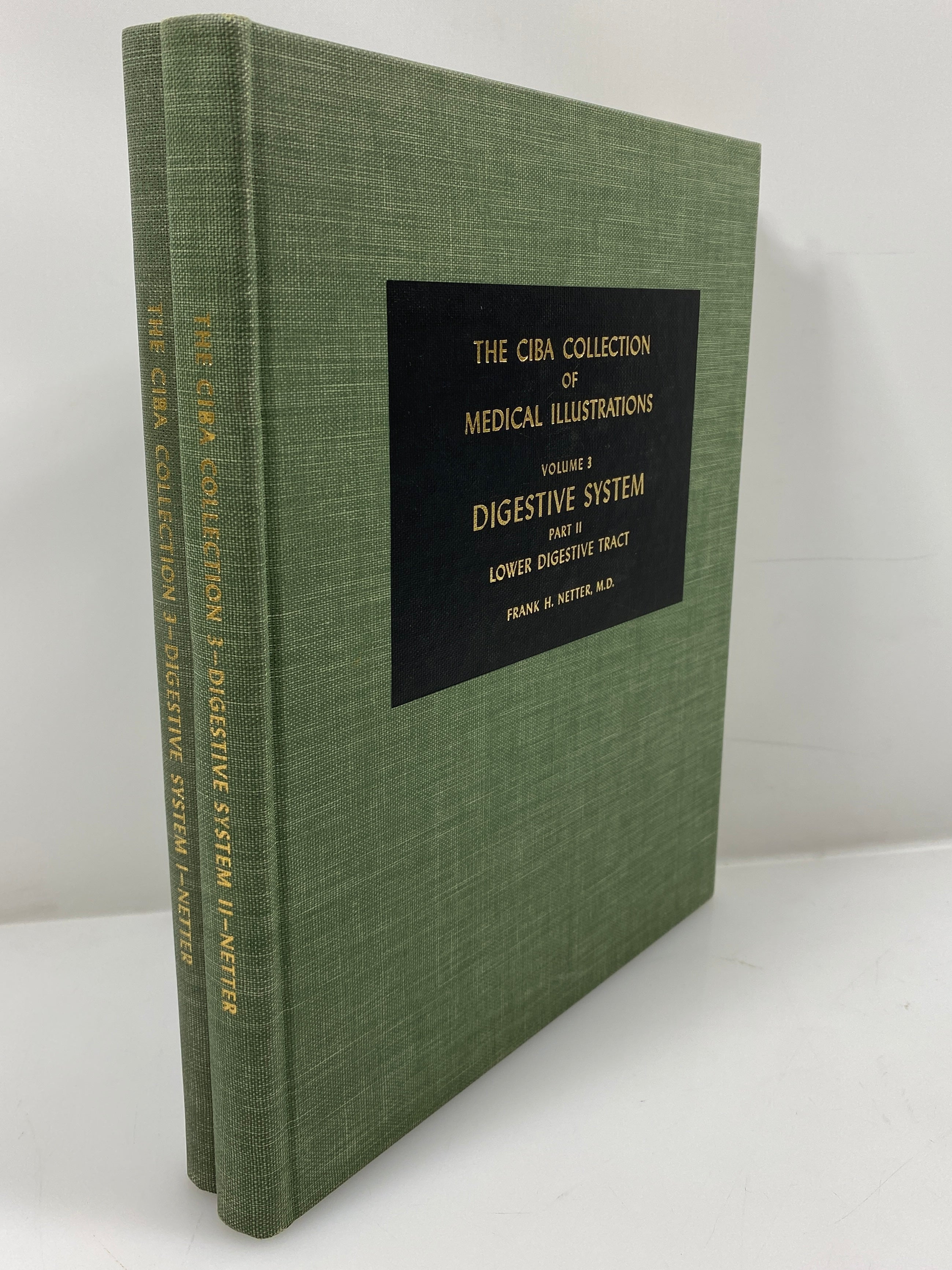 2 Vols: CIBA Collection of Medical Illustrations Digestive System 1971 HC