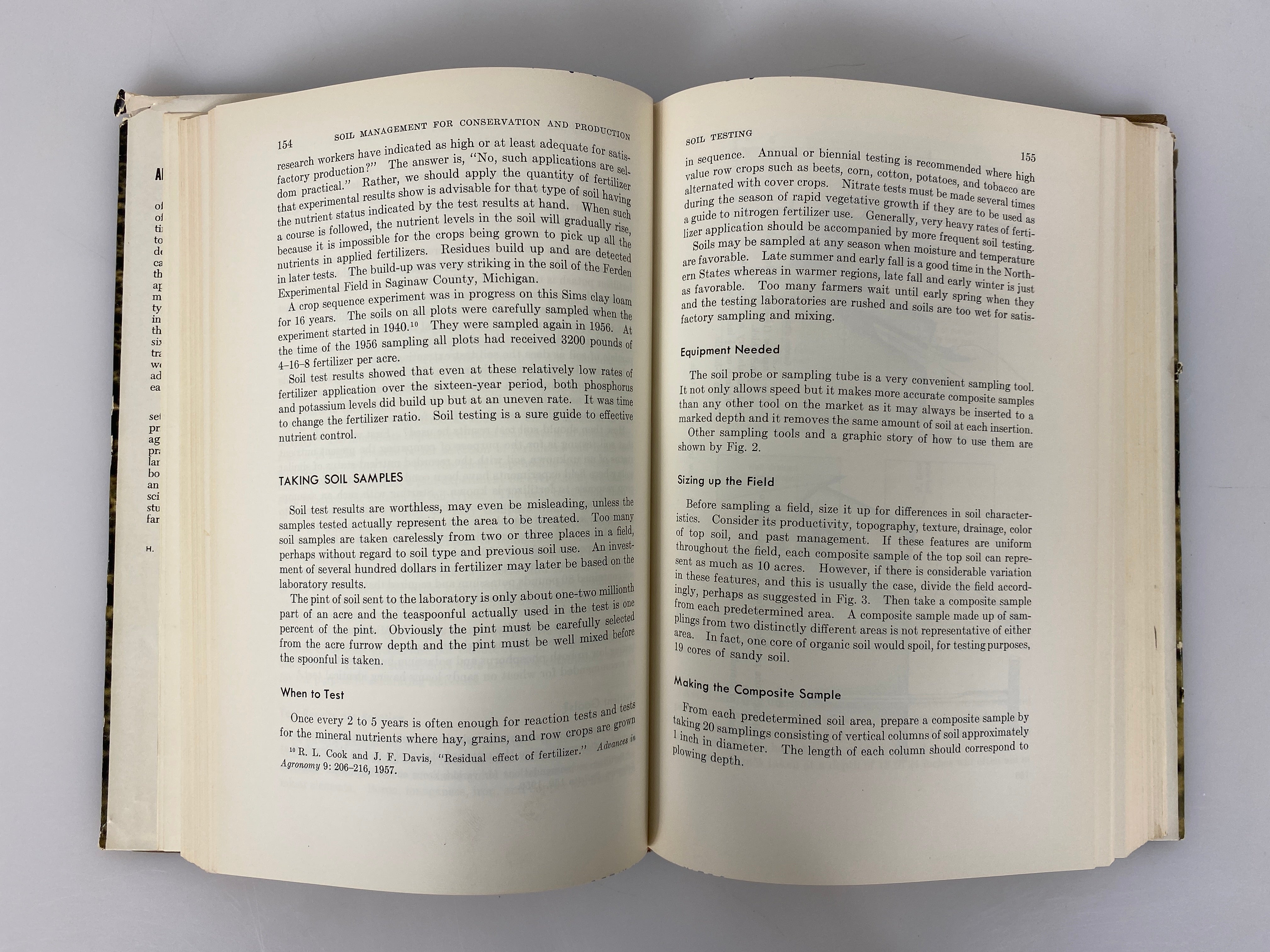 2 Vols: Crop Growth & Culture/Soil Management for Conservation & Production HC
