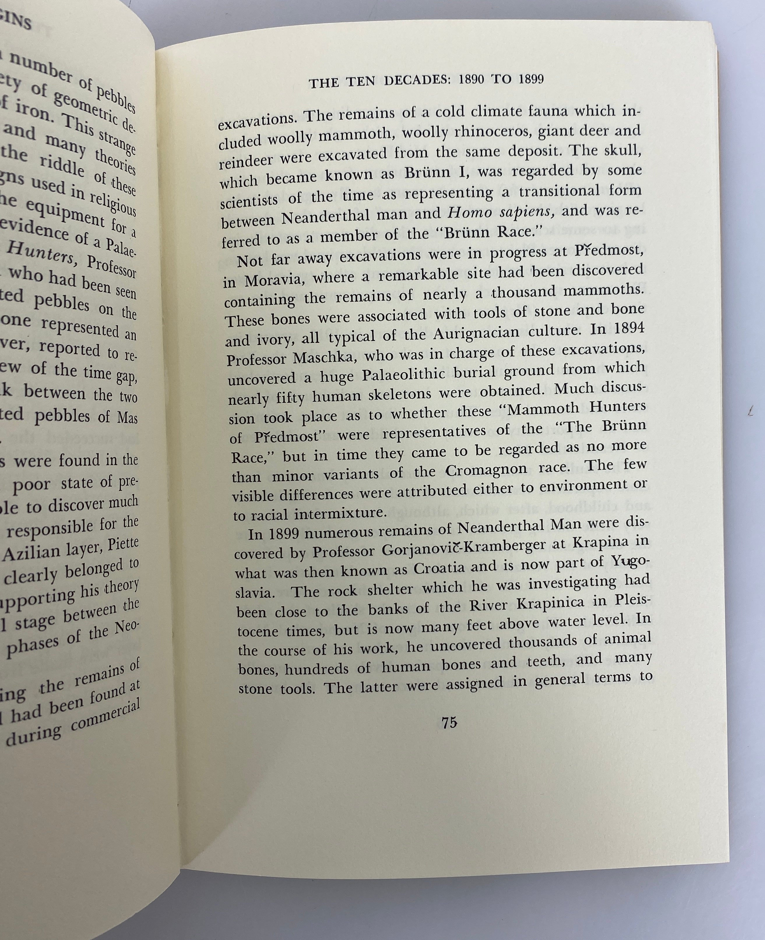 2 Vols: Culture & the Evolution of Man/Unveiling Man's Origins 1967-69 SC