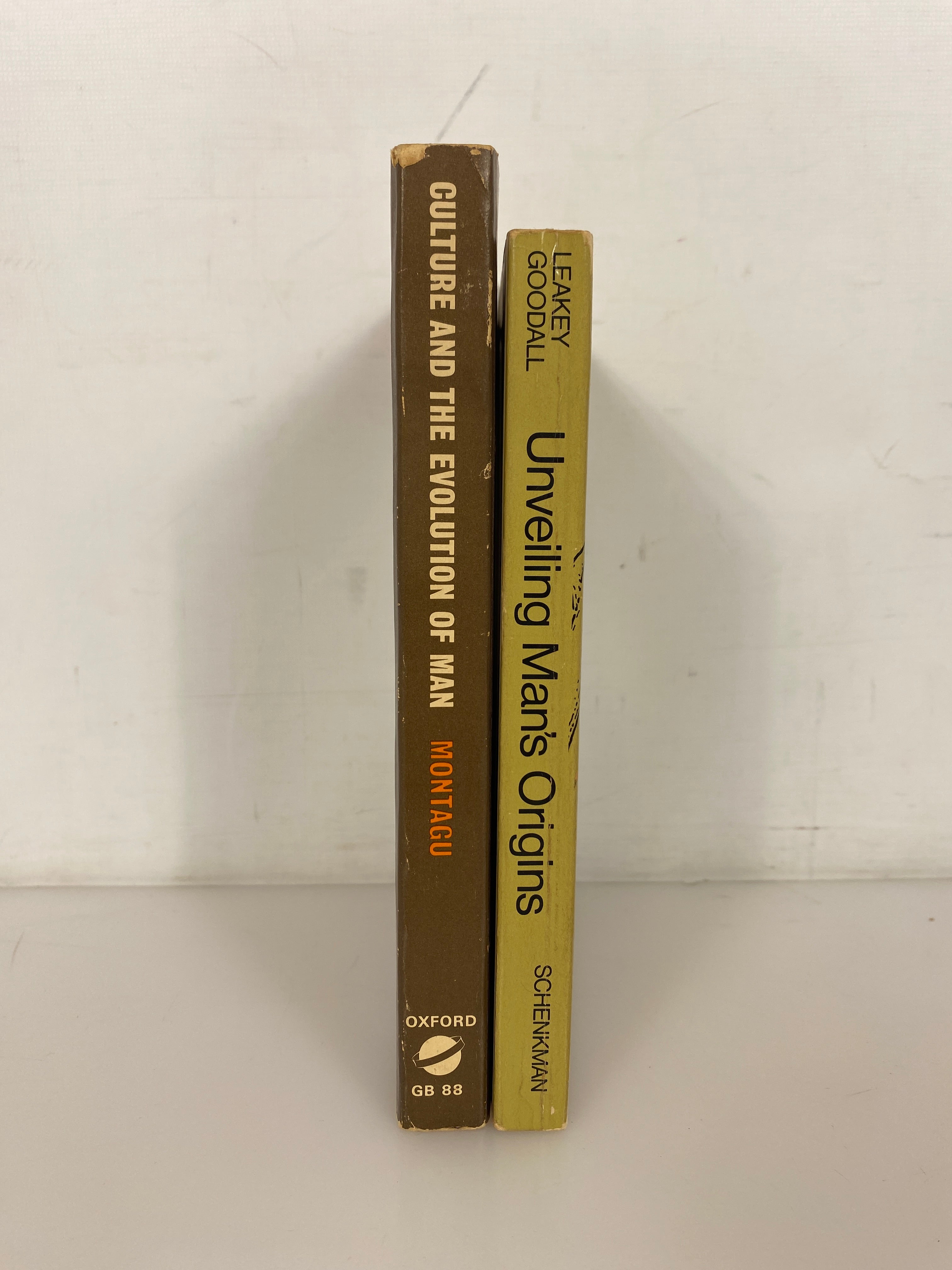 2 Vols: Culture & the Evolution of Man/Unveiling Man's Origins 1967-69 SC
